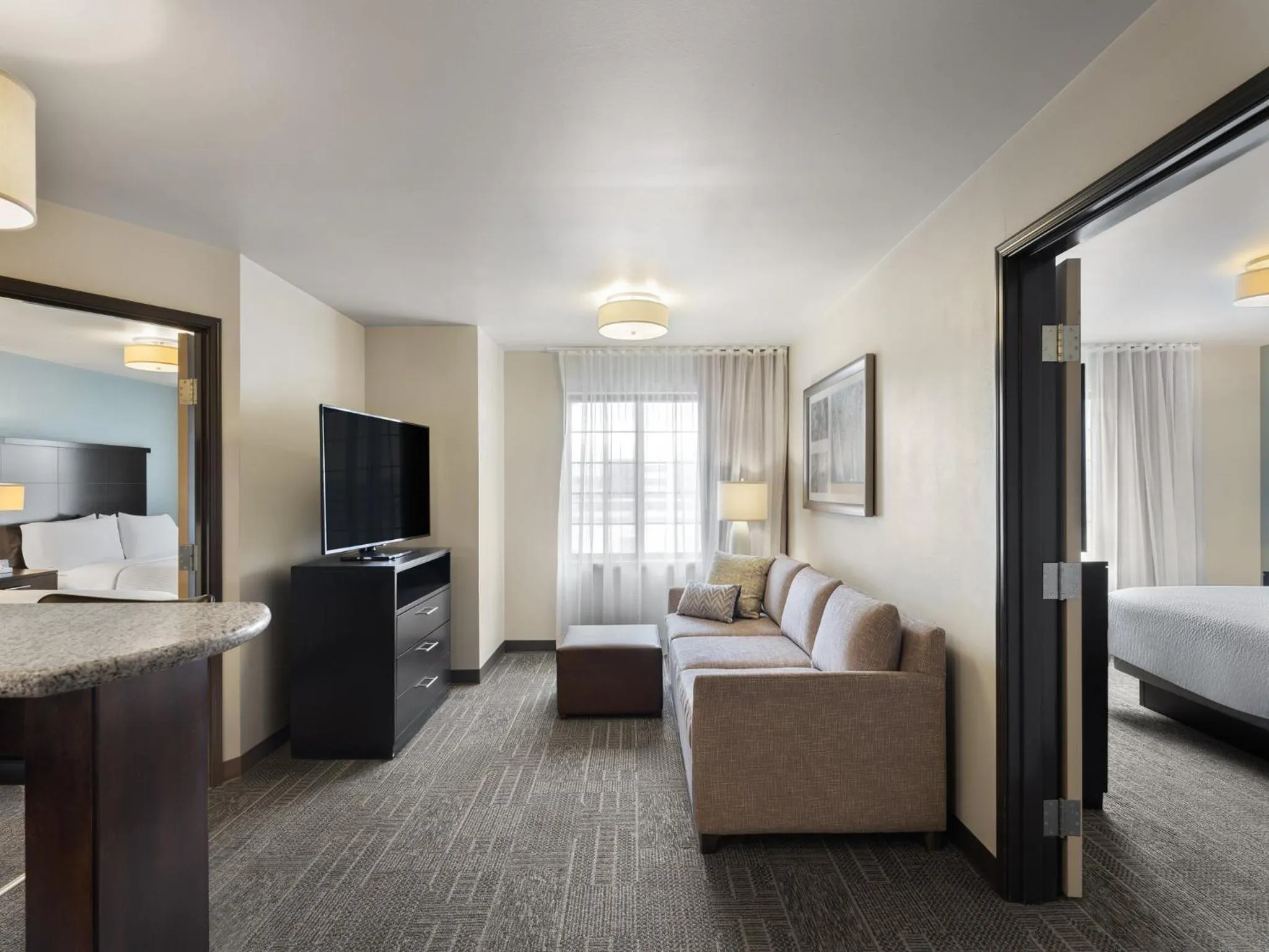 Photo of the whole room, Bed in Staybridge Suites Midvale by IHG