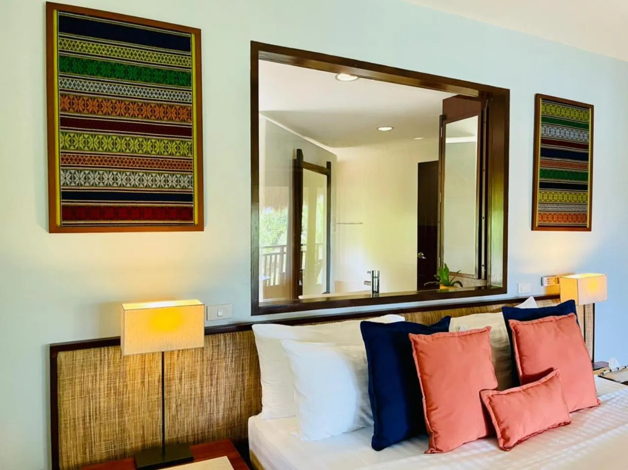 Bedroom, Bed in Amun Ini Beach Resort & Spa