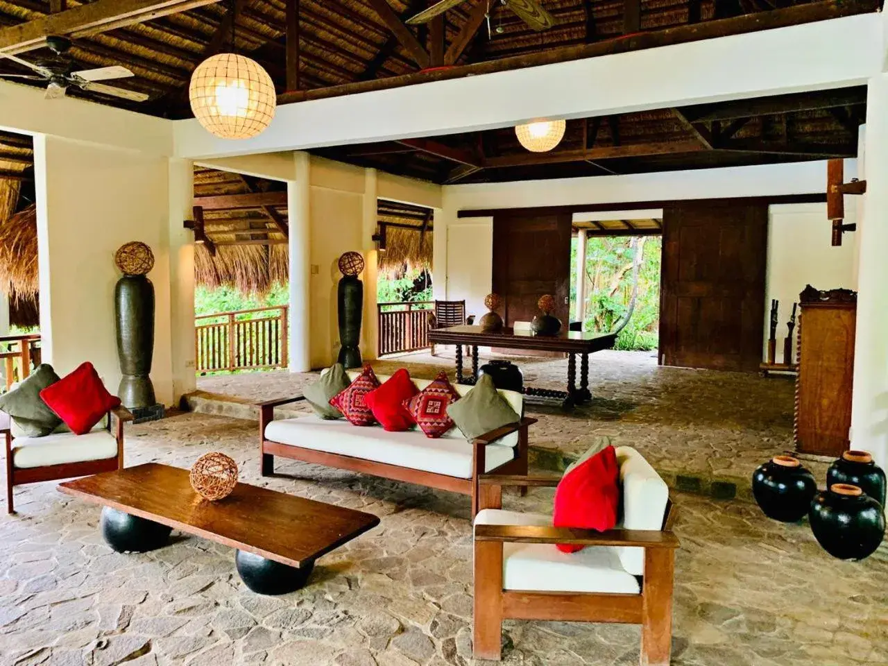 Lobby or reception in Amun Ini Beach Resort & Spa Lobby or reception in Amun Ini Beach Resort & Spa