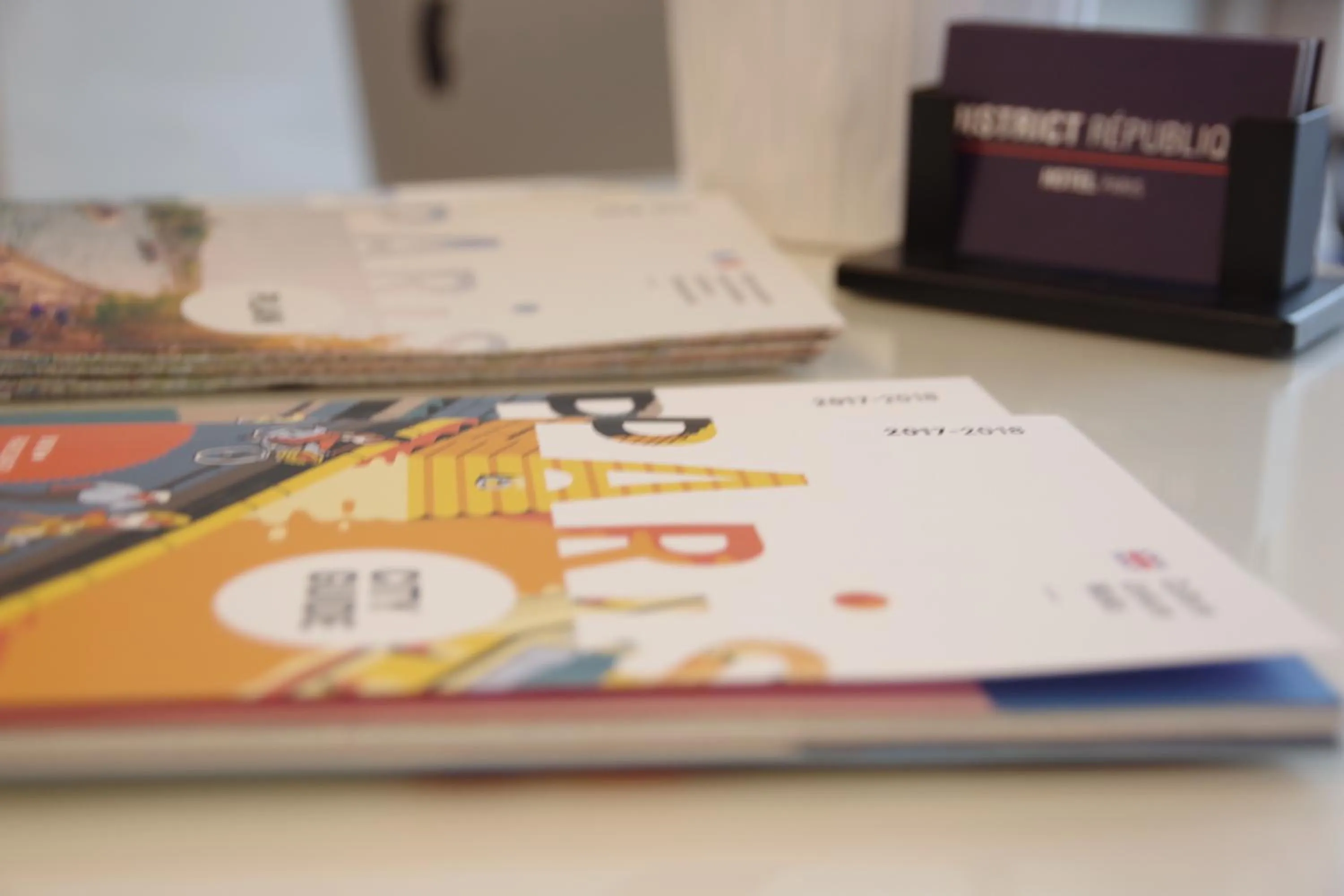 Lobby or reception in District Republique