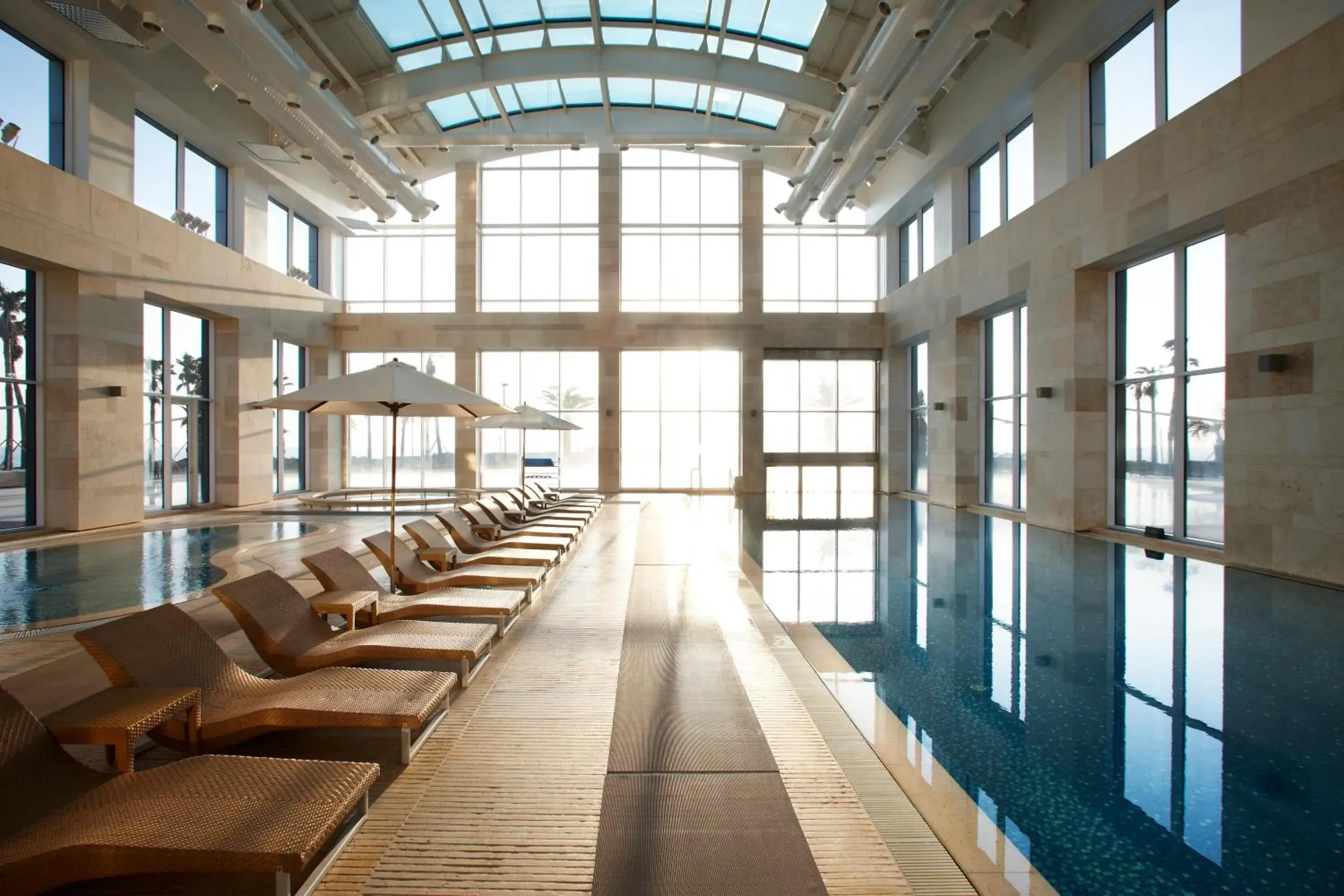 Pool view in Haevichi Hotel & Resort Jeju Pool view in Haevichi Hotel & Resort Jeju