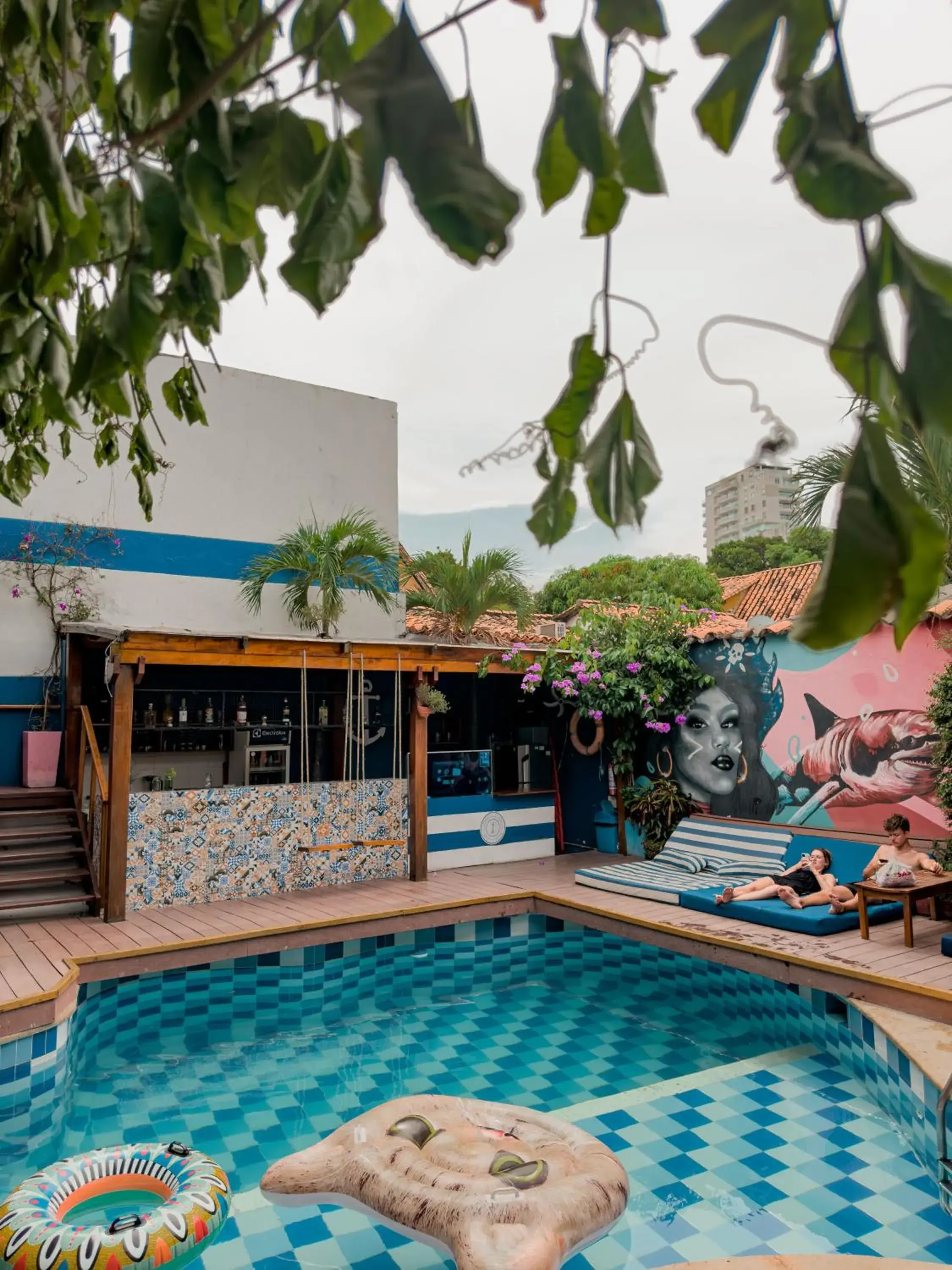 Lounge or bar in Casa del Puerto Hostel & Suites Lounge or bar in Casa del Puerto Hostel & Suites