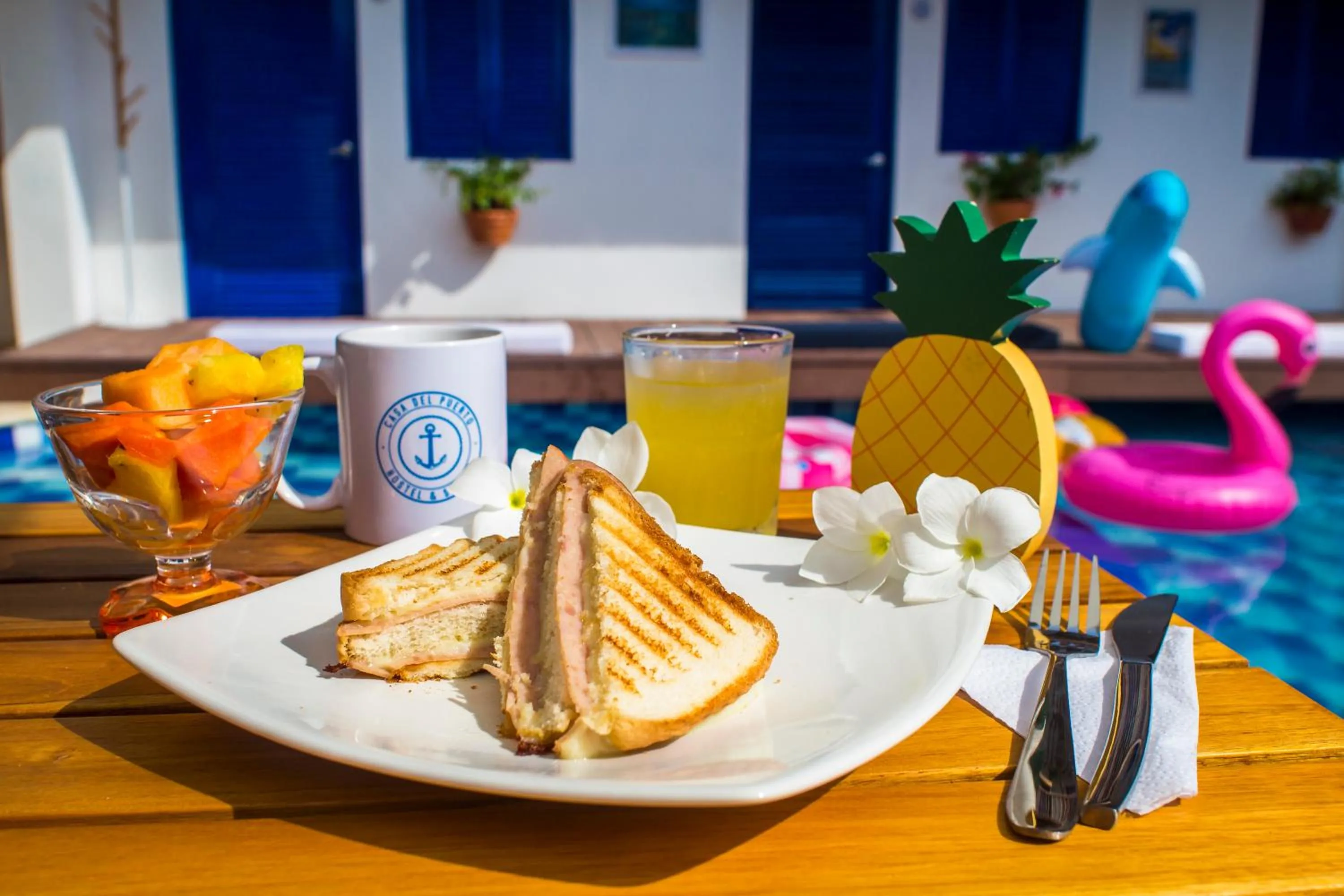 Food and drinks in Casa del Puerto Hostel & Suites