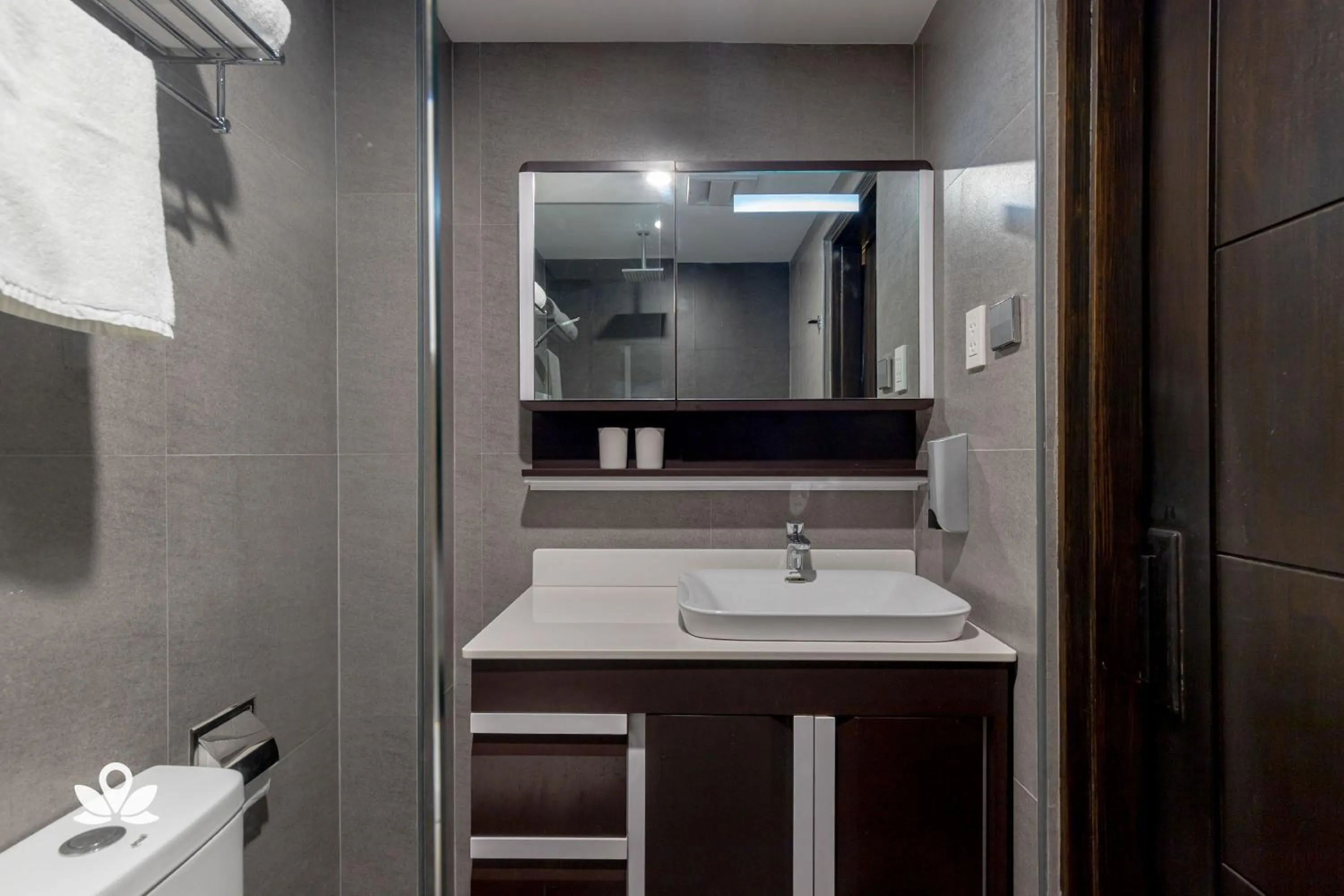 Bathroom in Hotel Inigo