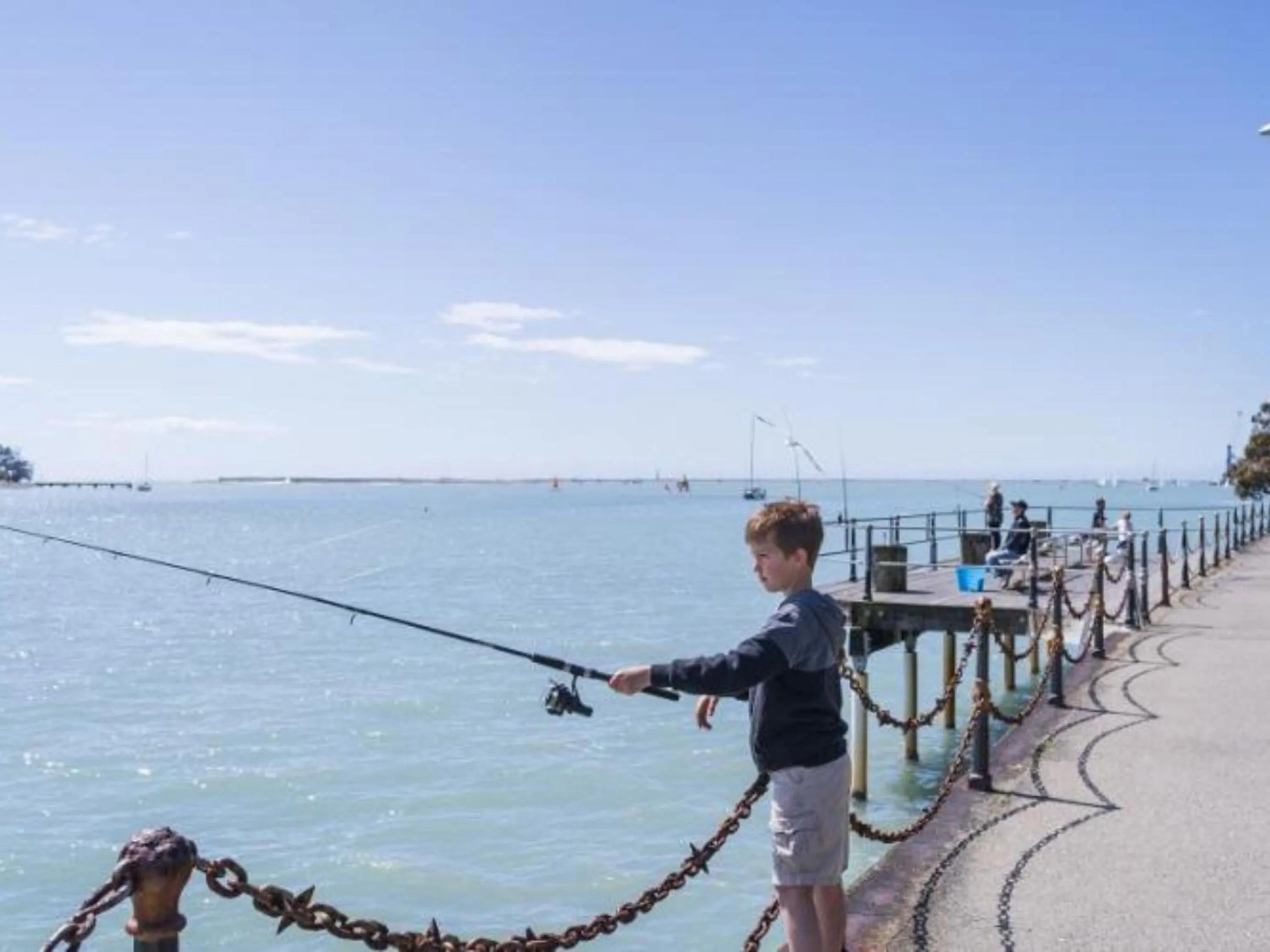 Fishing in Apex Motorlodge