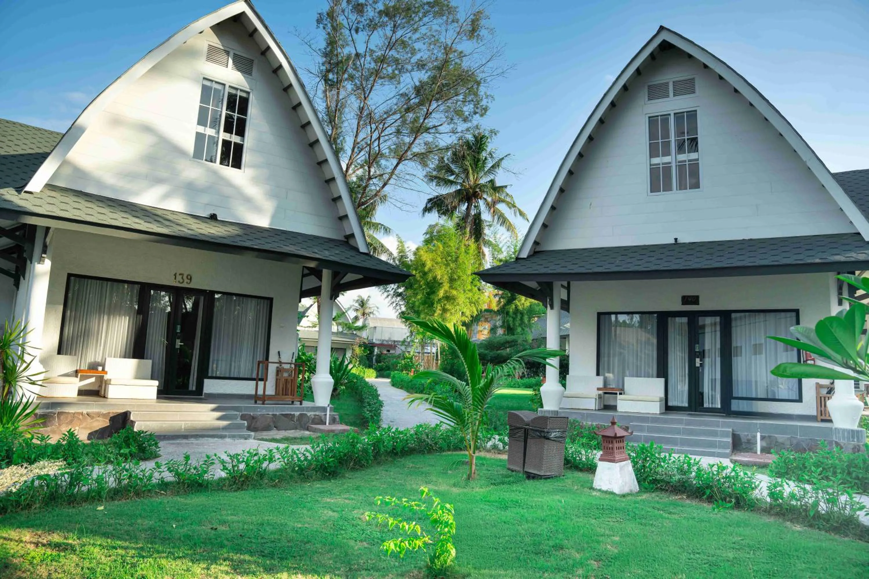 Garden in Jambuluwuk Oceano Gili Trawangan