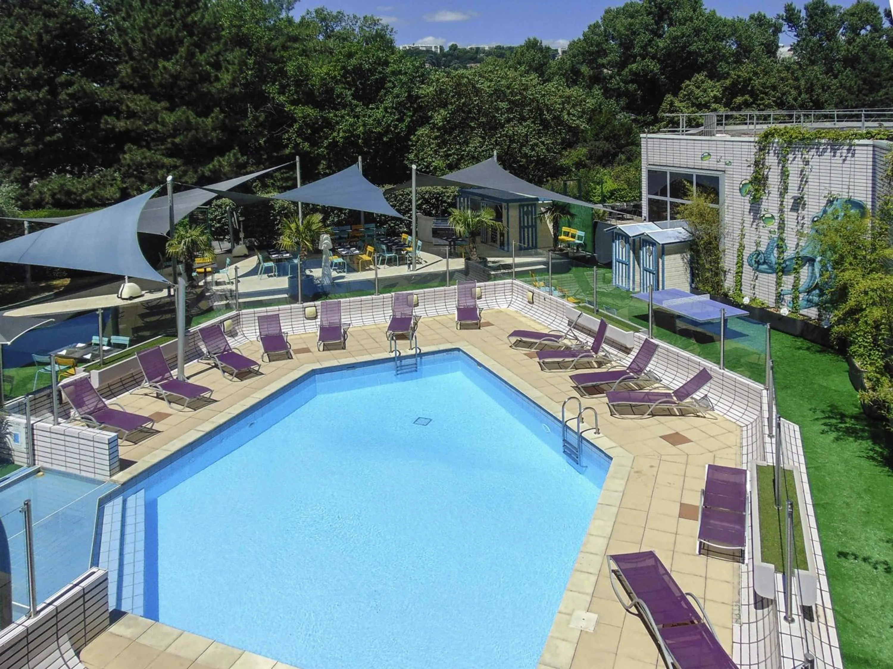 Restaurant/places to eat in Novotel Lyon Gerland Musée des Confluences