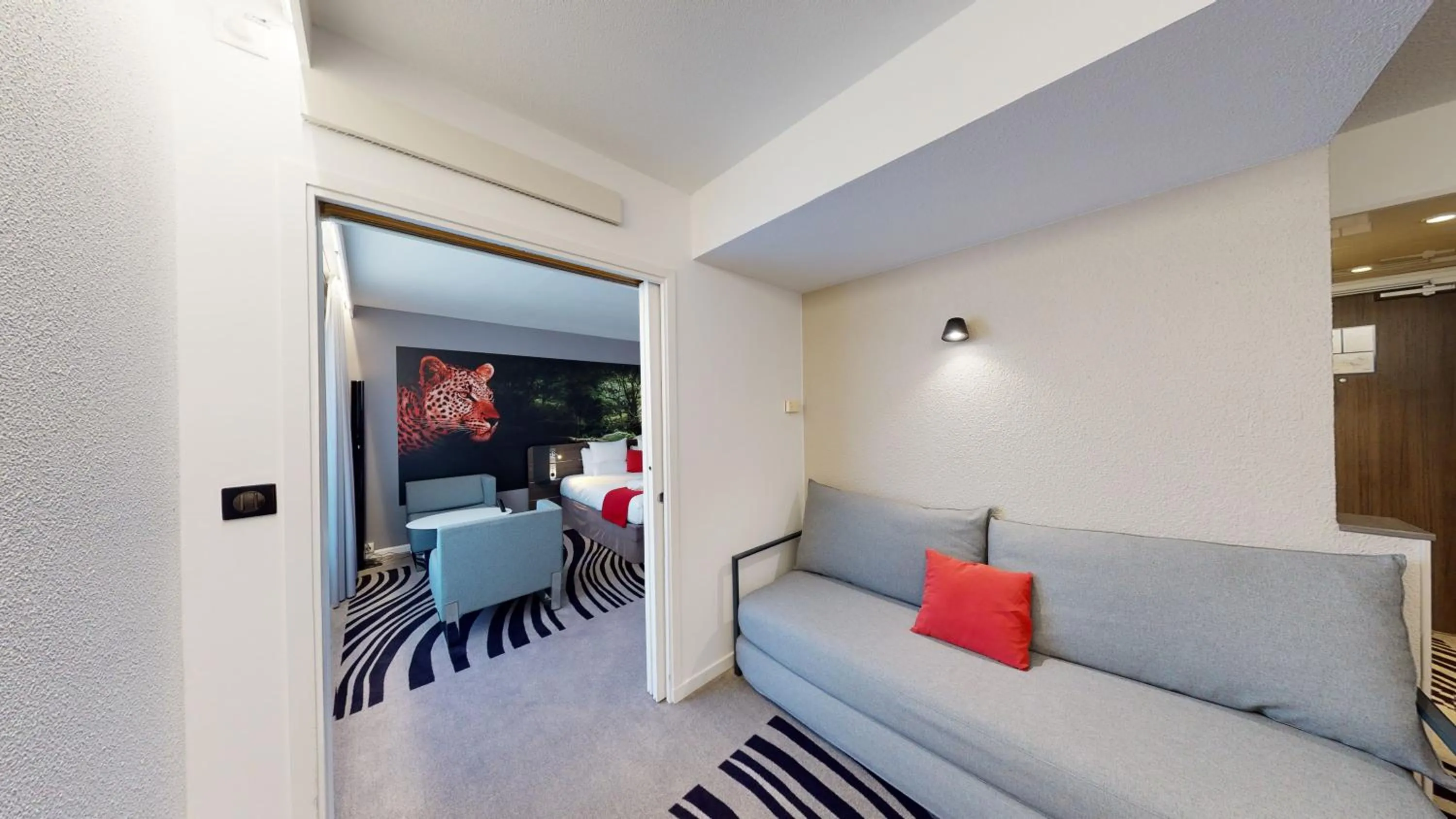 Living room in Novotel Lyon Gerland Musée des Confluences