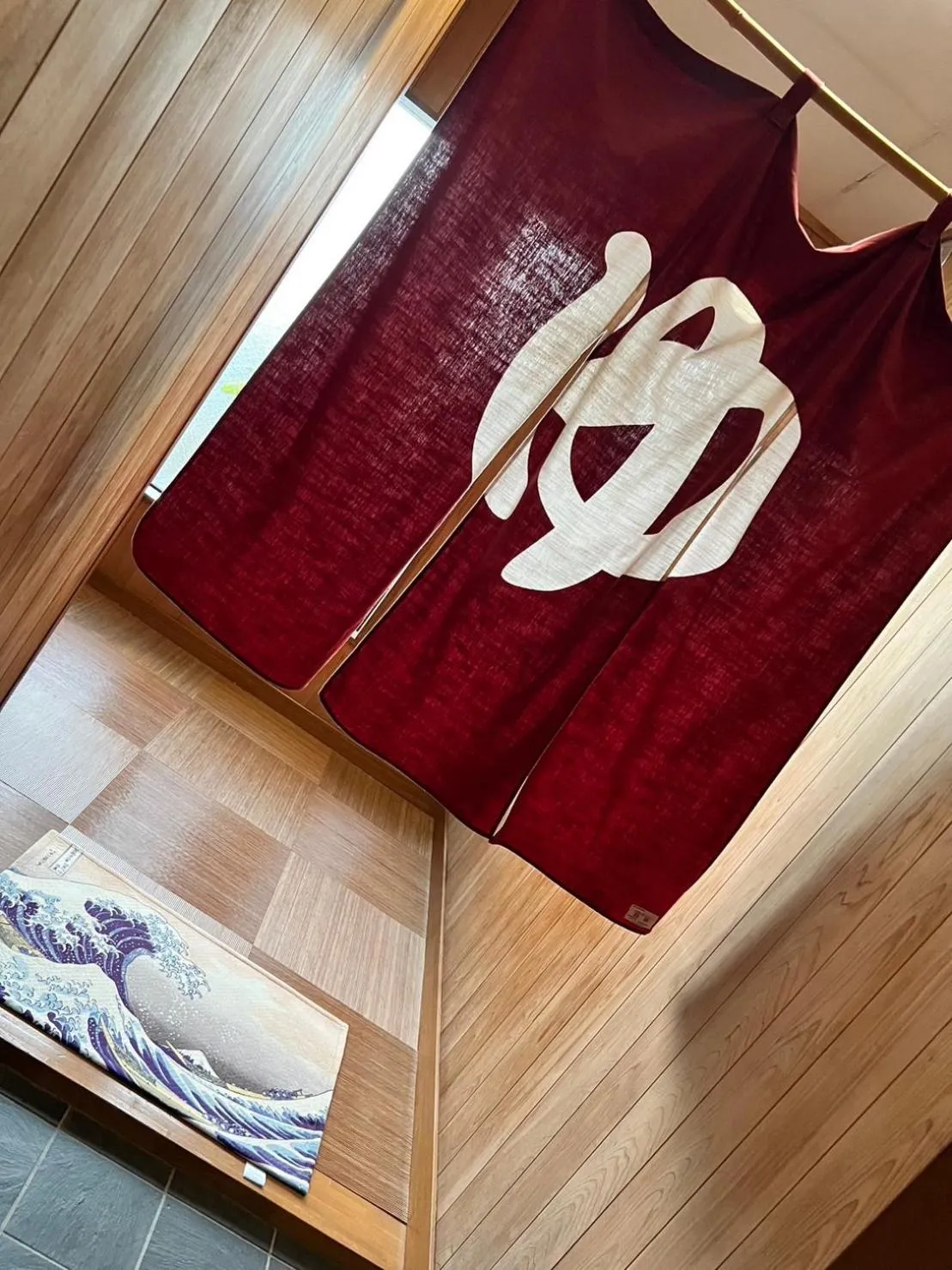 Hot Spring Bath in Onsen & Garden -Asante Inn-