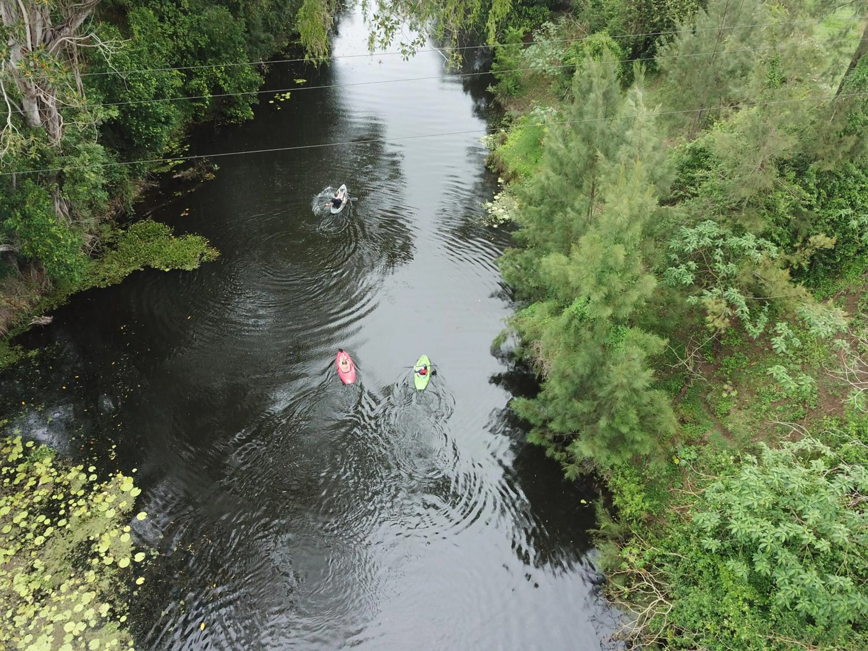Canoeing in Valley Cabins By The Creek