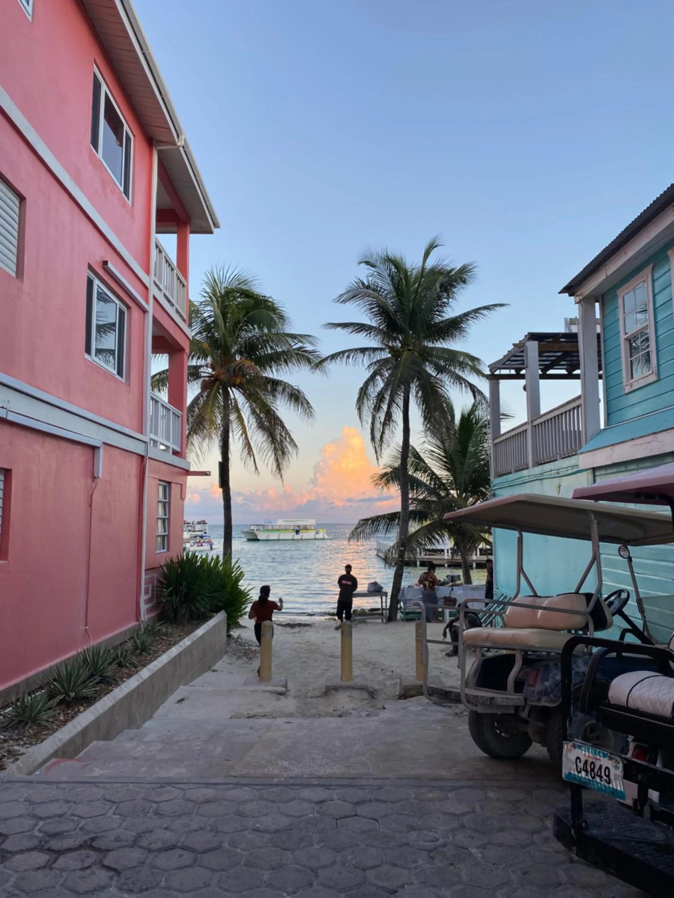 Sunset in La Casa de Paz Hotel