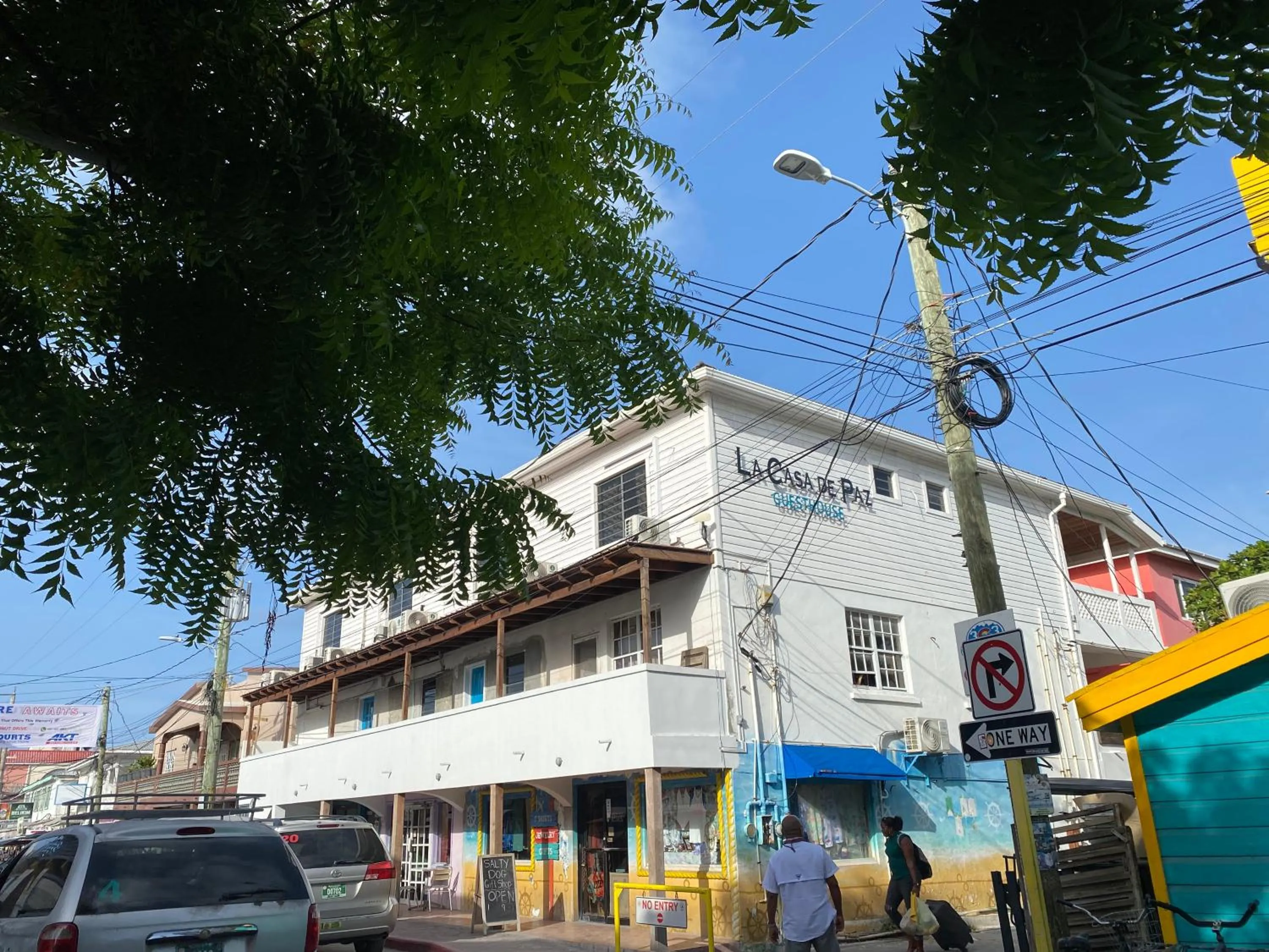 Property building in La Casa de Paz Hotel