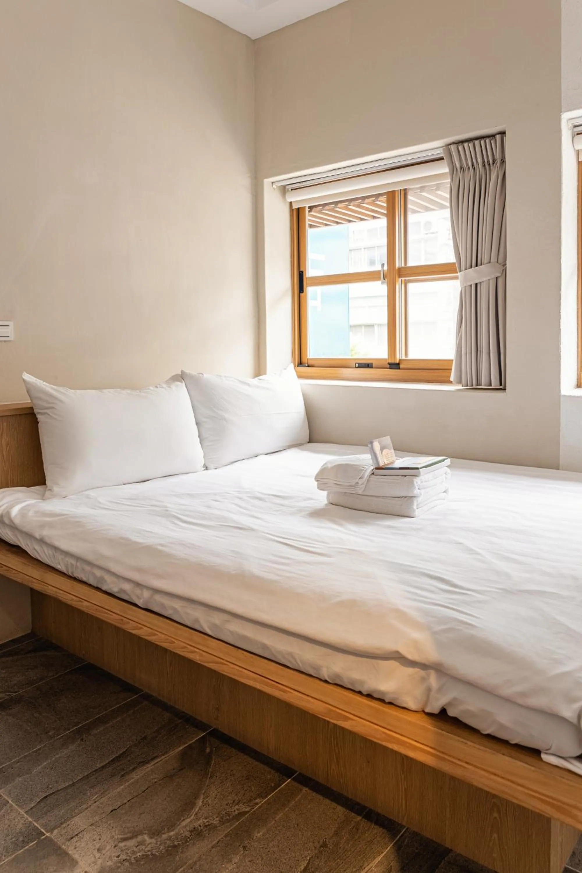 Bed in Tiin Tinn Inn - Tiehua Xiutai