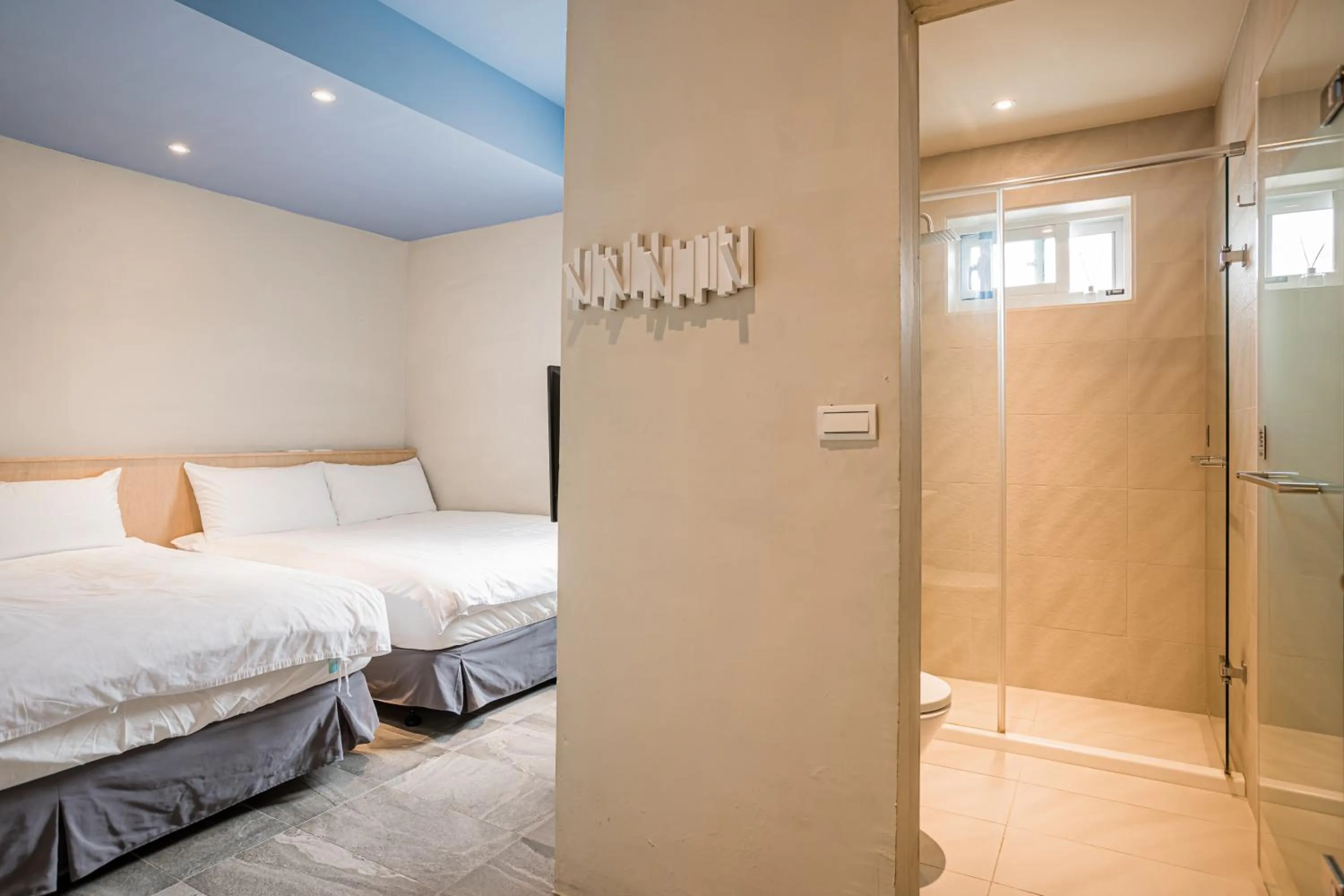 Bed in Tiin Tinn Inn - Tiehua Xiutai