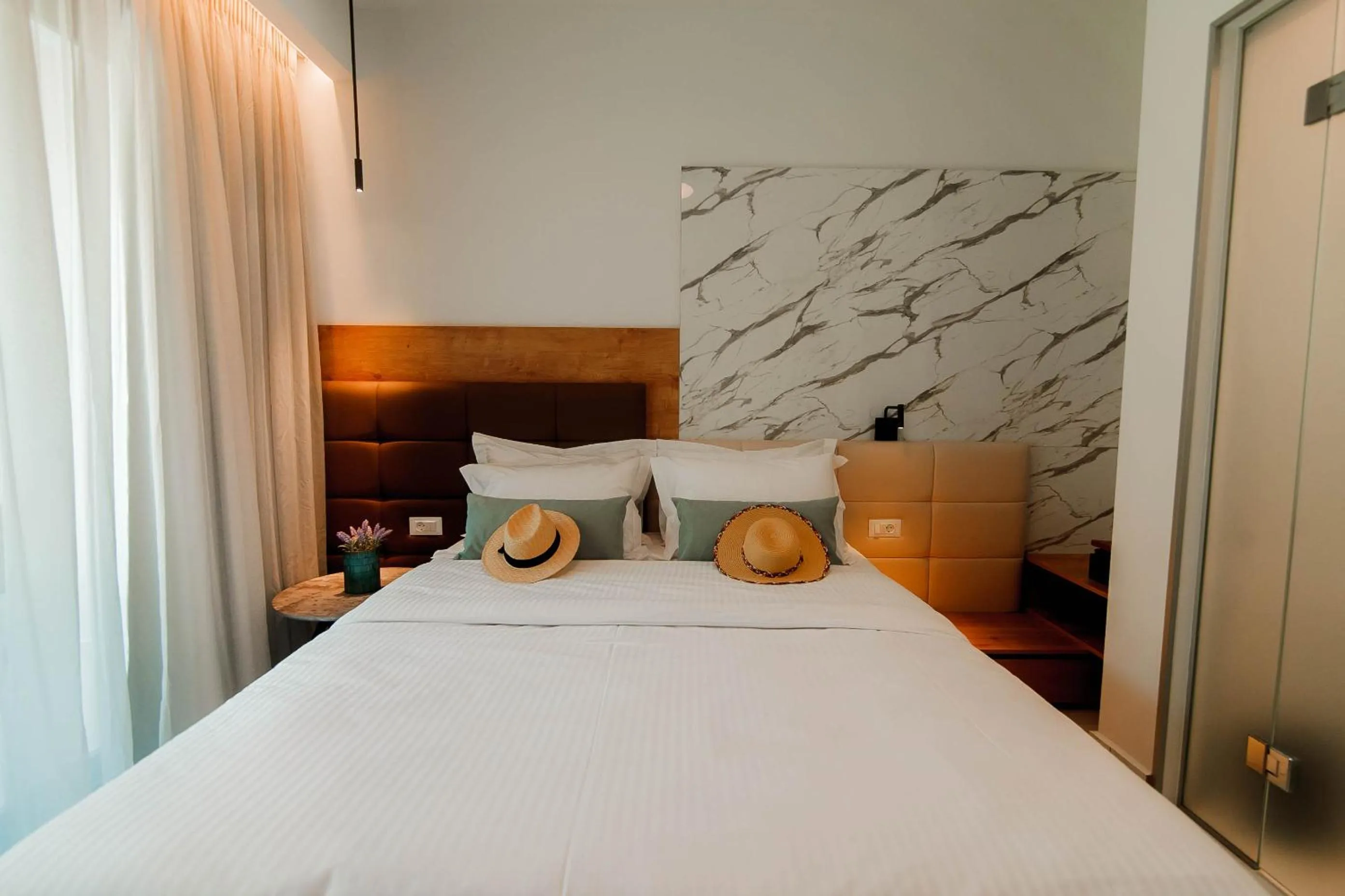 Bed in Elite Luxury Villas