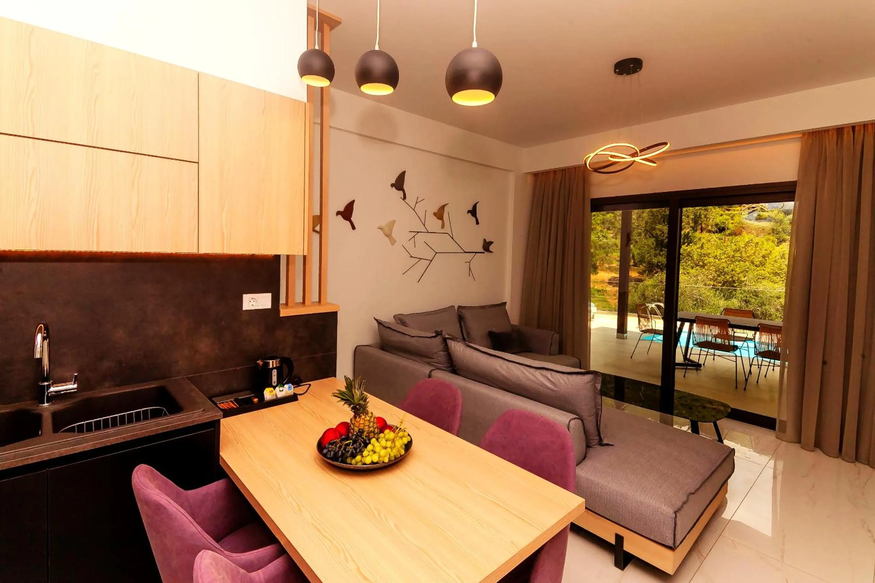 Kitchen or kitchenette in Elite Luxury Villas