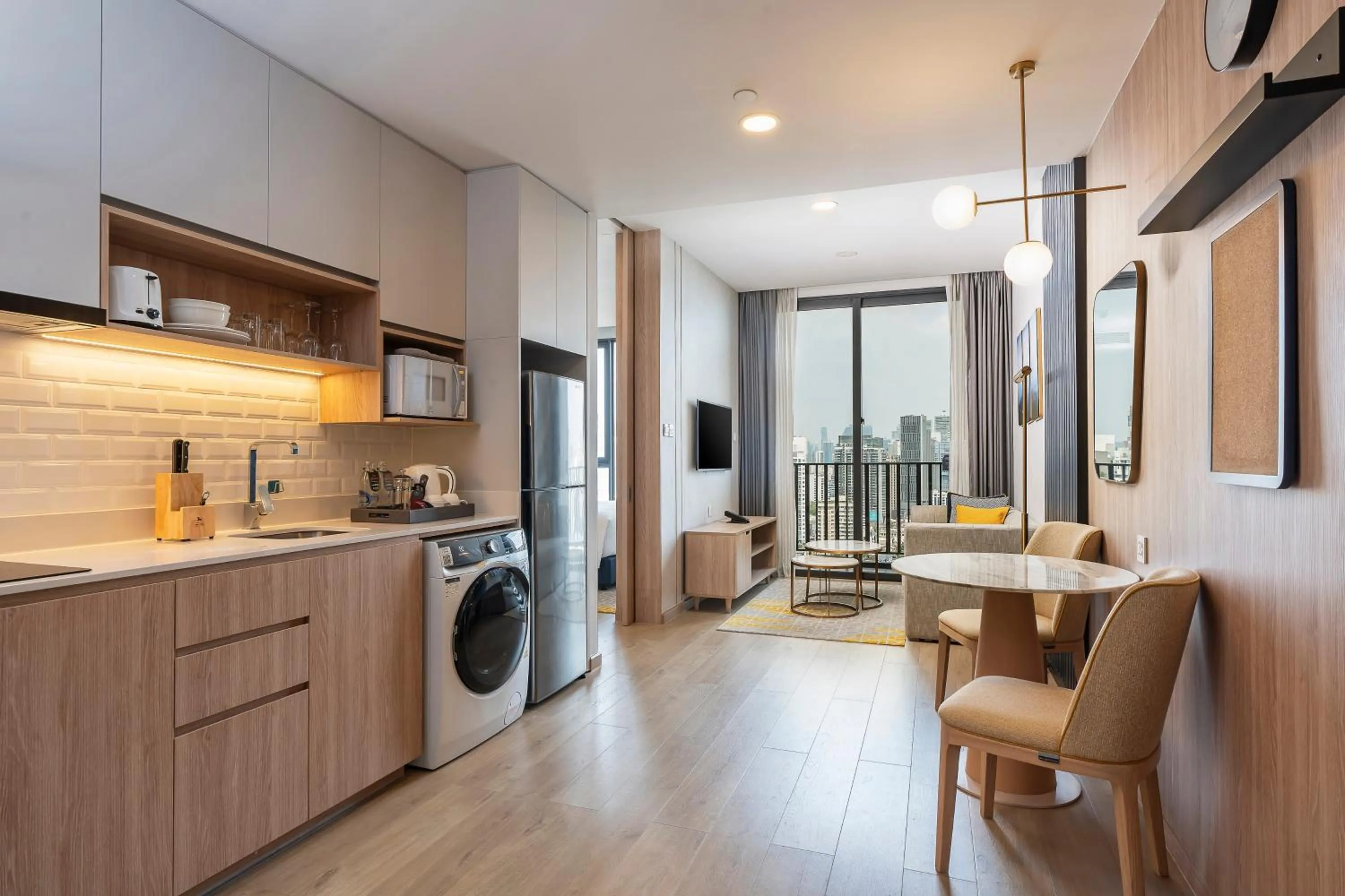 Kitchen or kitchenette in Staybridge Suites Bangkok Thonglor by IHG