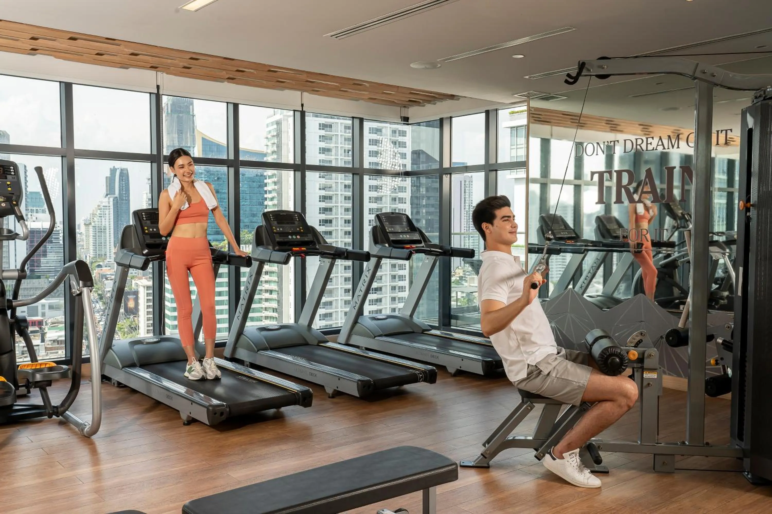 Fitness centre/facilities in Staybridge Suites Bangkok Thonglor by IHG