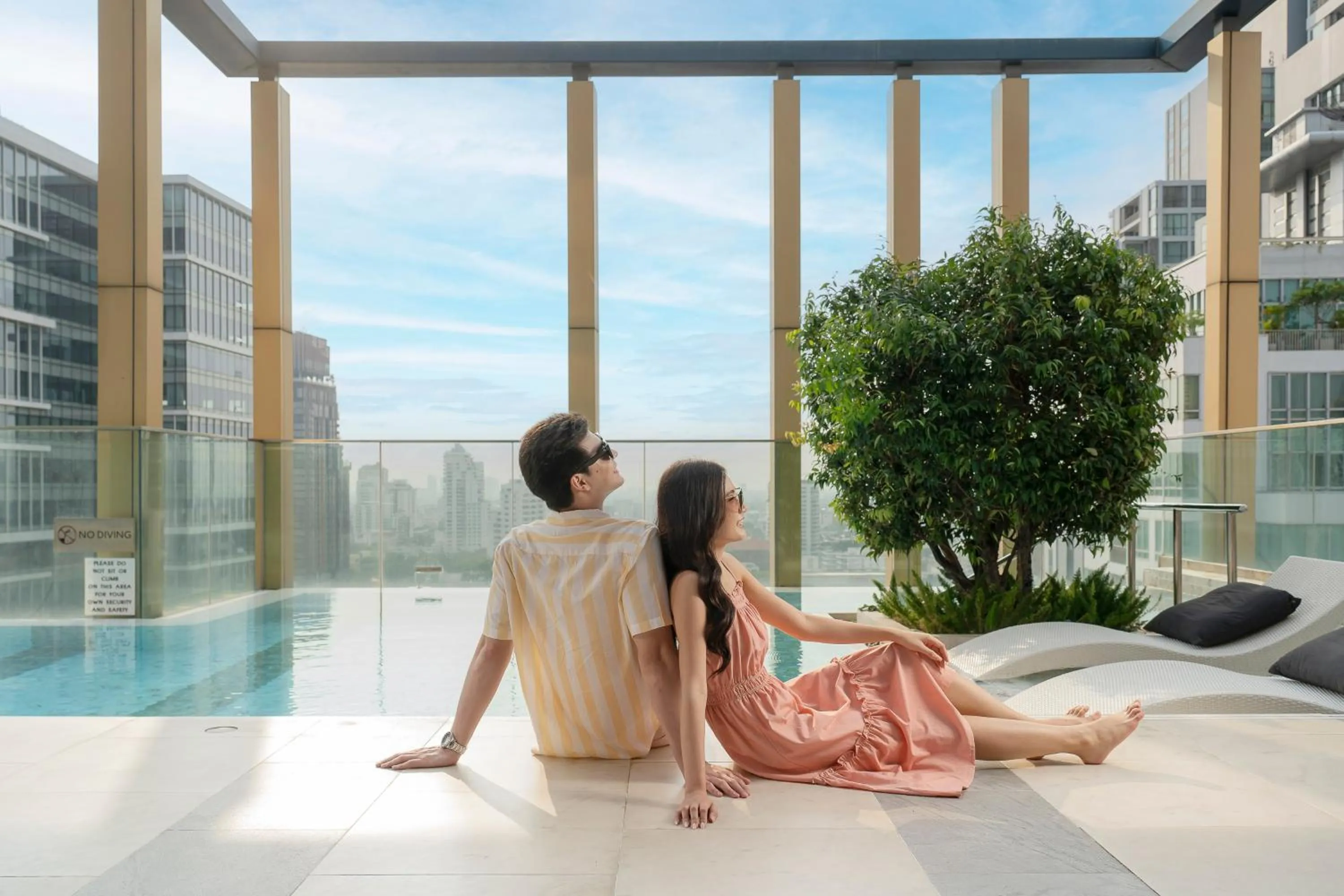 Swimming pool in Staybridge Suites Bangkok Thonglor by IHG