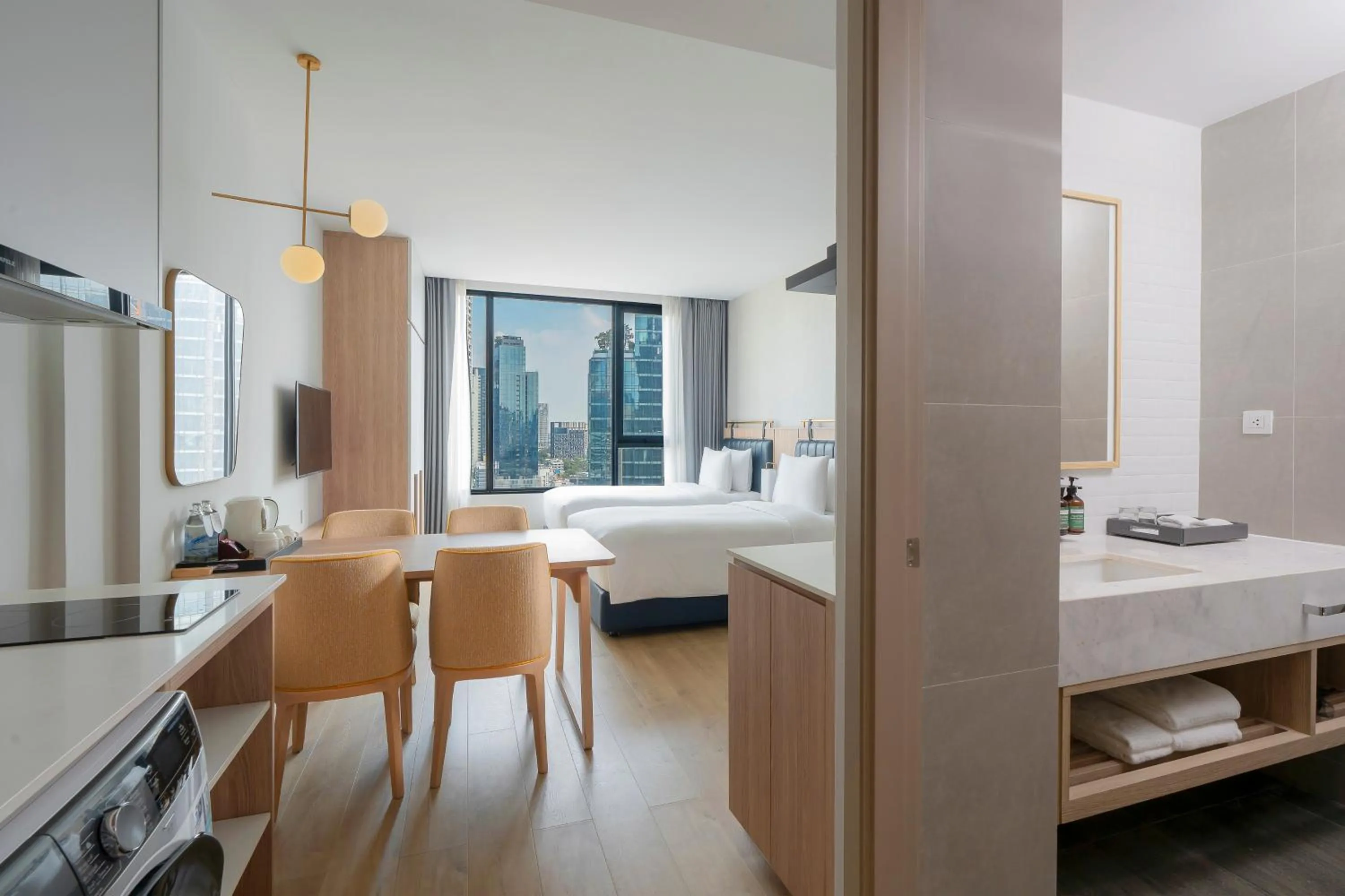 Bed in Staybridge Suites Bangkok Thonglor by IHG