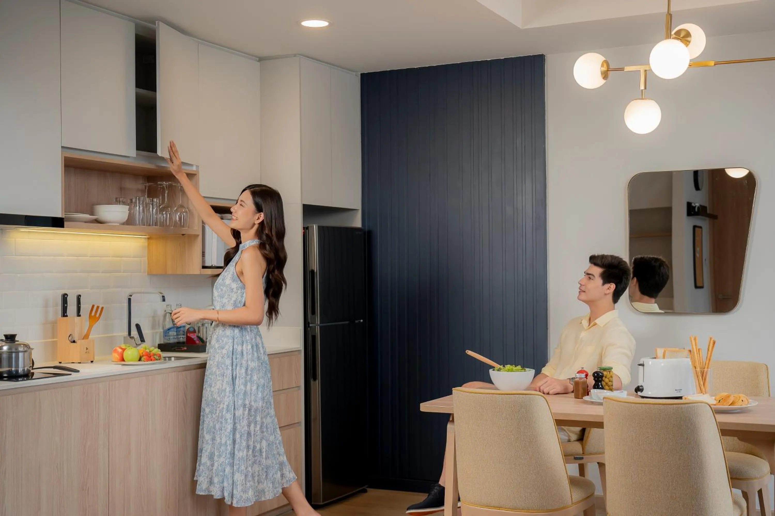 kitchen in Staybridge Suites Bangkok Thonglor by IHG