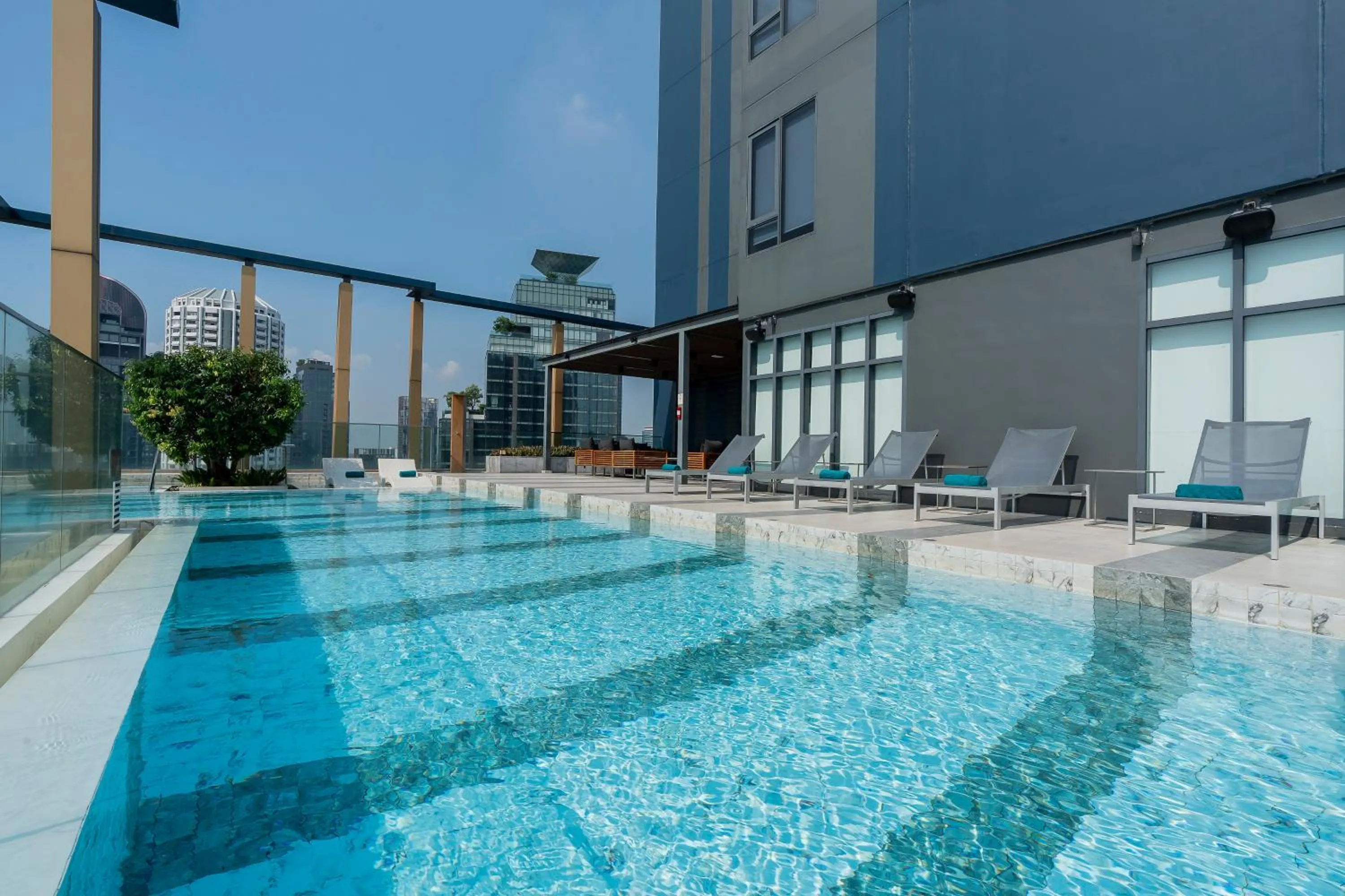 Swimming pool in Staybridge Suites Bangkok Thonglor by IHG