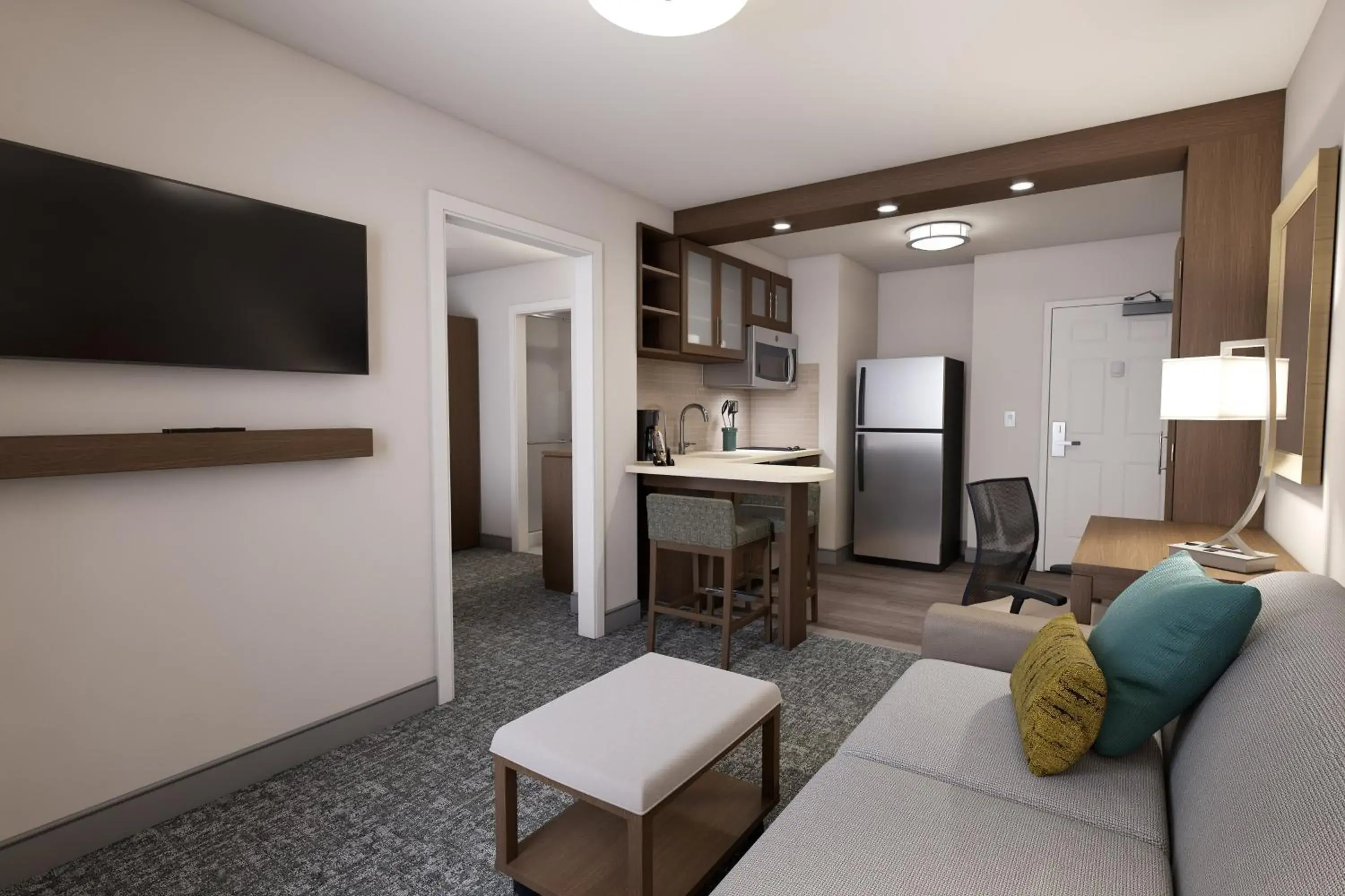 Photo of the whole room in Staybridge Suites Sterling Heights - Detroit by IHG Photo of the whole room in Staybridge Suites Sterling Heights - Detroit by IHG