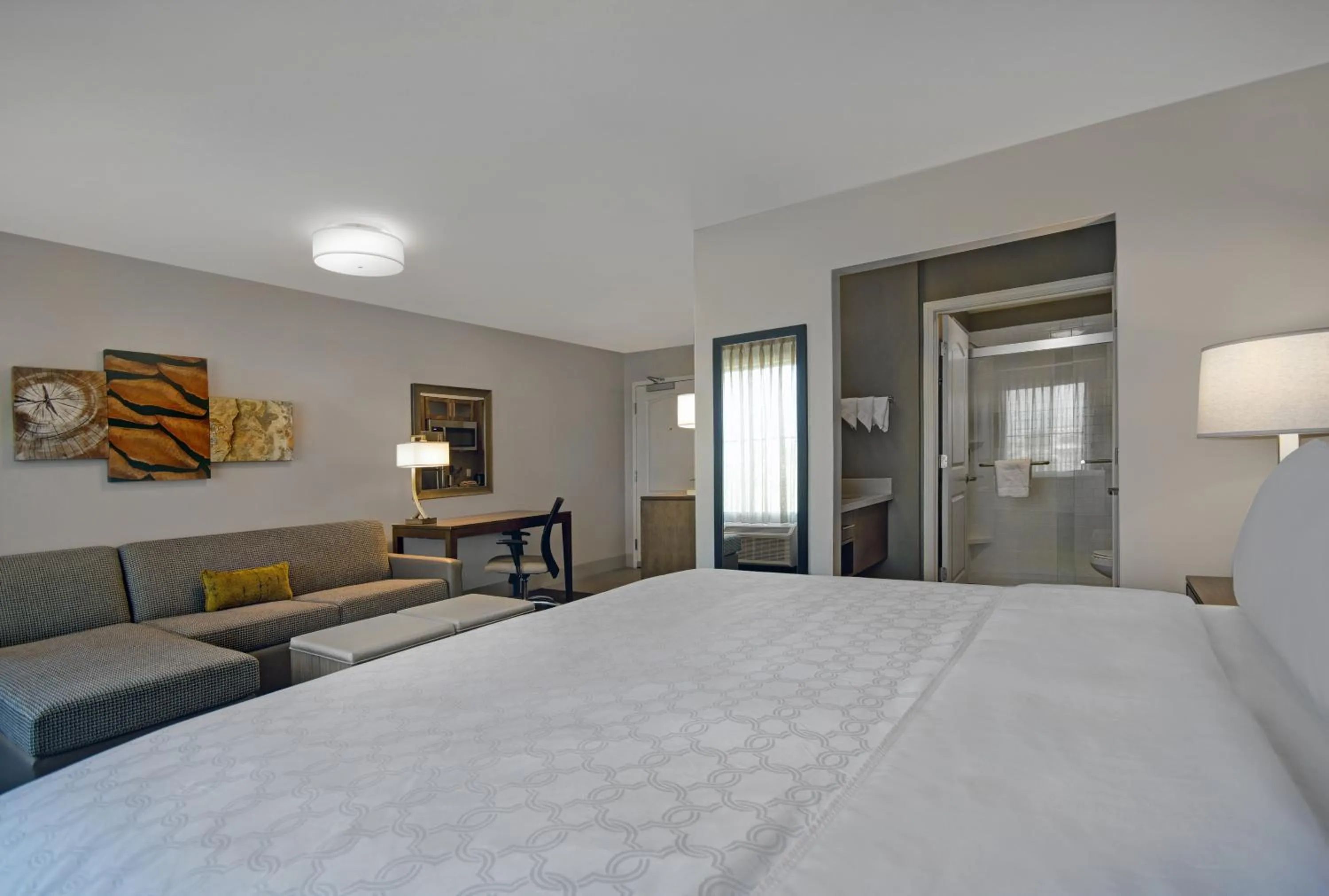 Photo of the whole room, Bed in Staybridge Suites Sterling Heights - Detroit by IHG