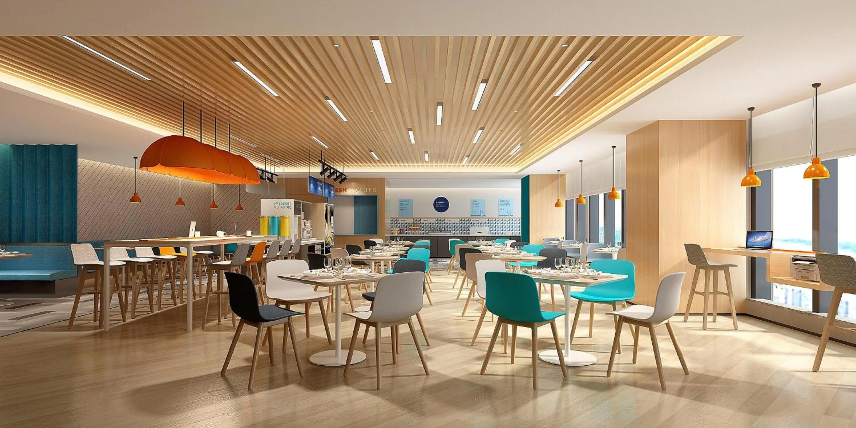 Restaurant/places to eat in Holiday Inn Express Zhoushan Dinghai by IHG