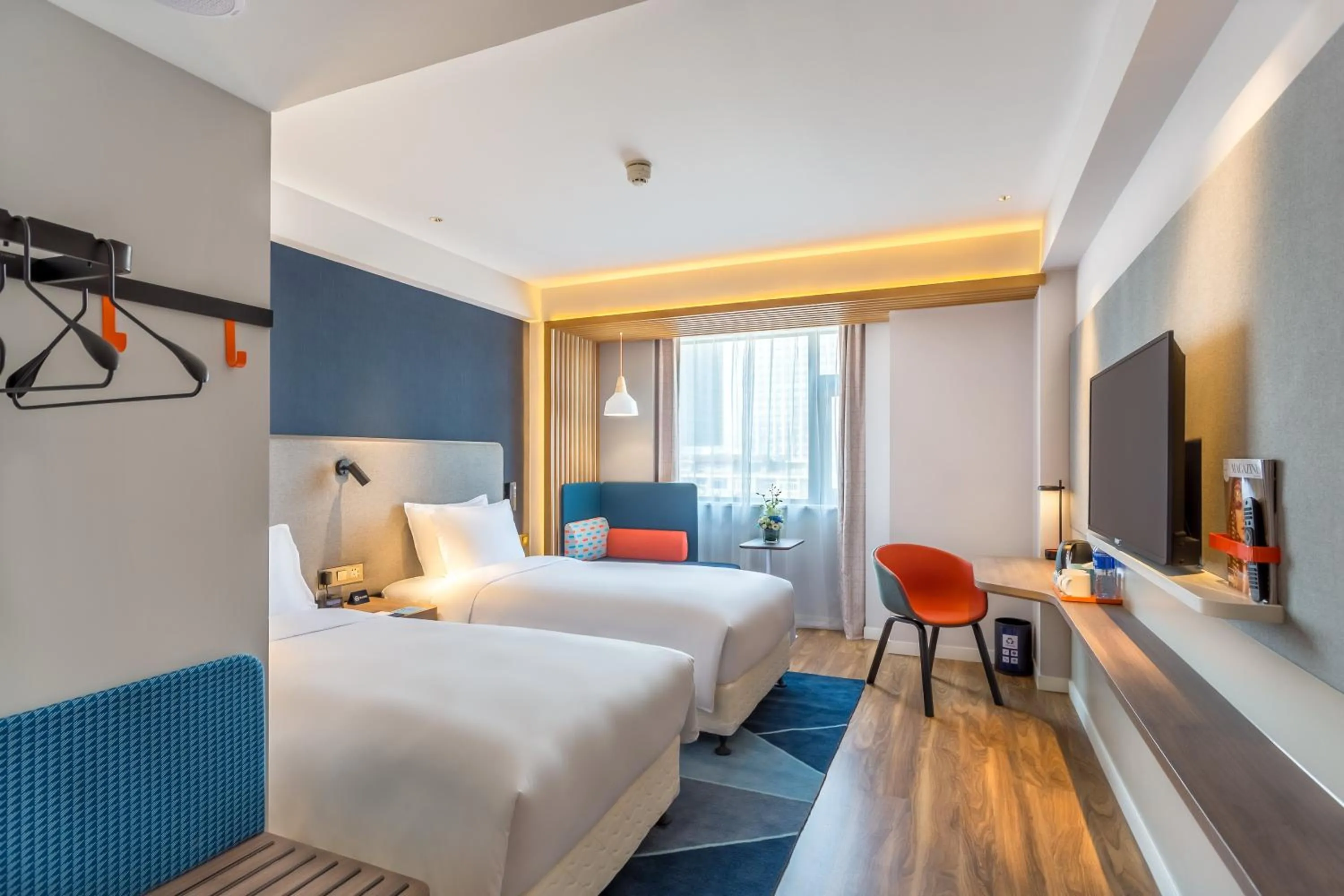 Photo of the whole room, Bed in Holiday Inn Express Xi'an Ancient Town West by IHG