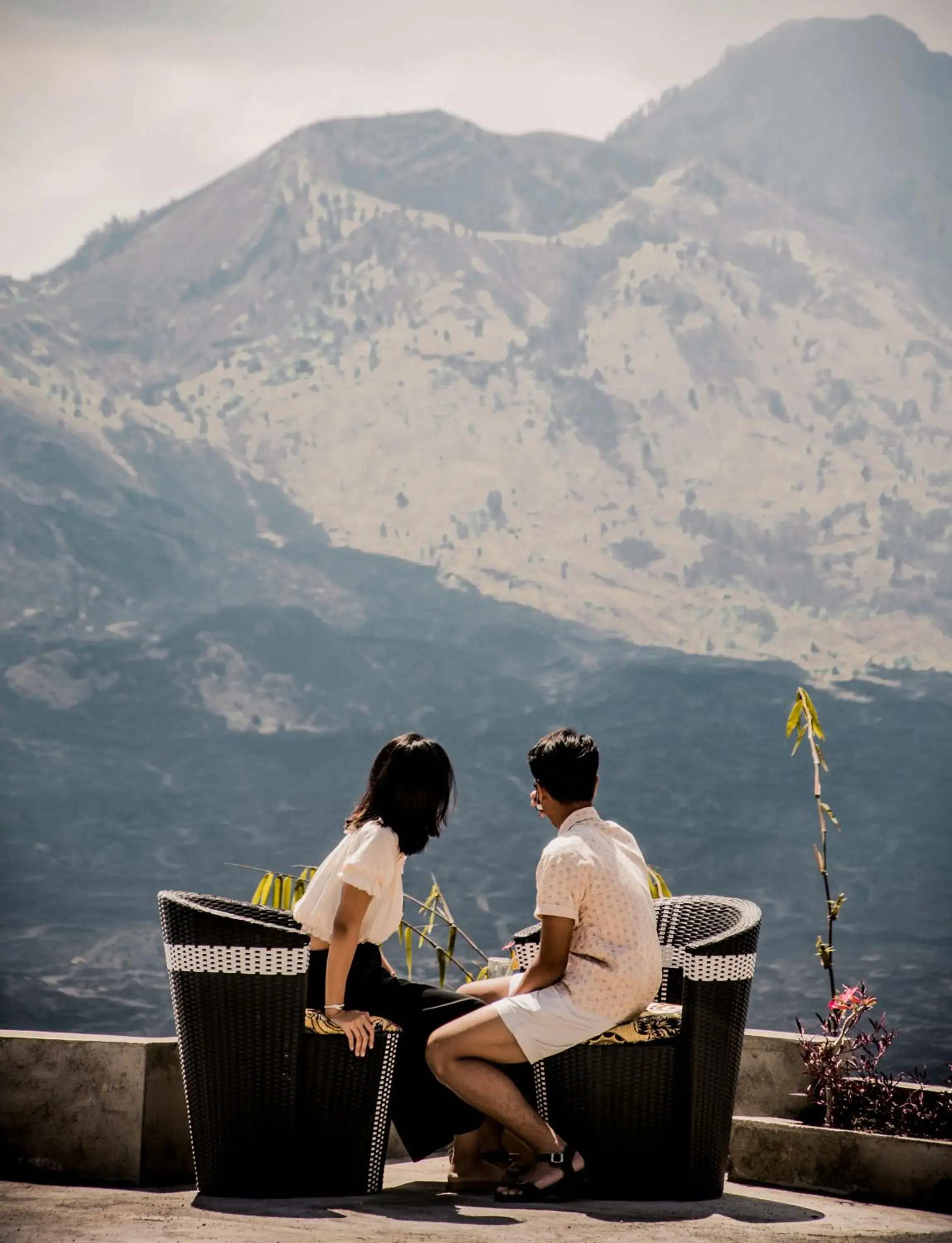 Mountain view in Ayodya Batur Villa Mountain view in Ayodya Batur Villa