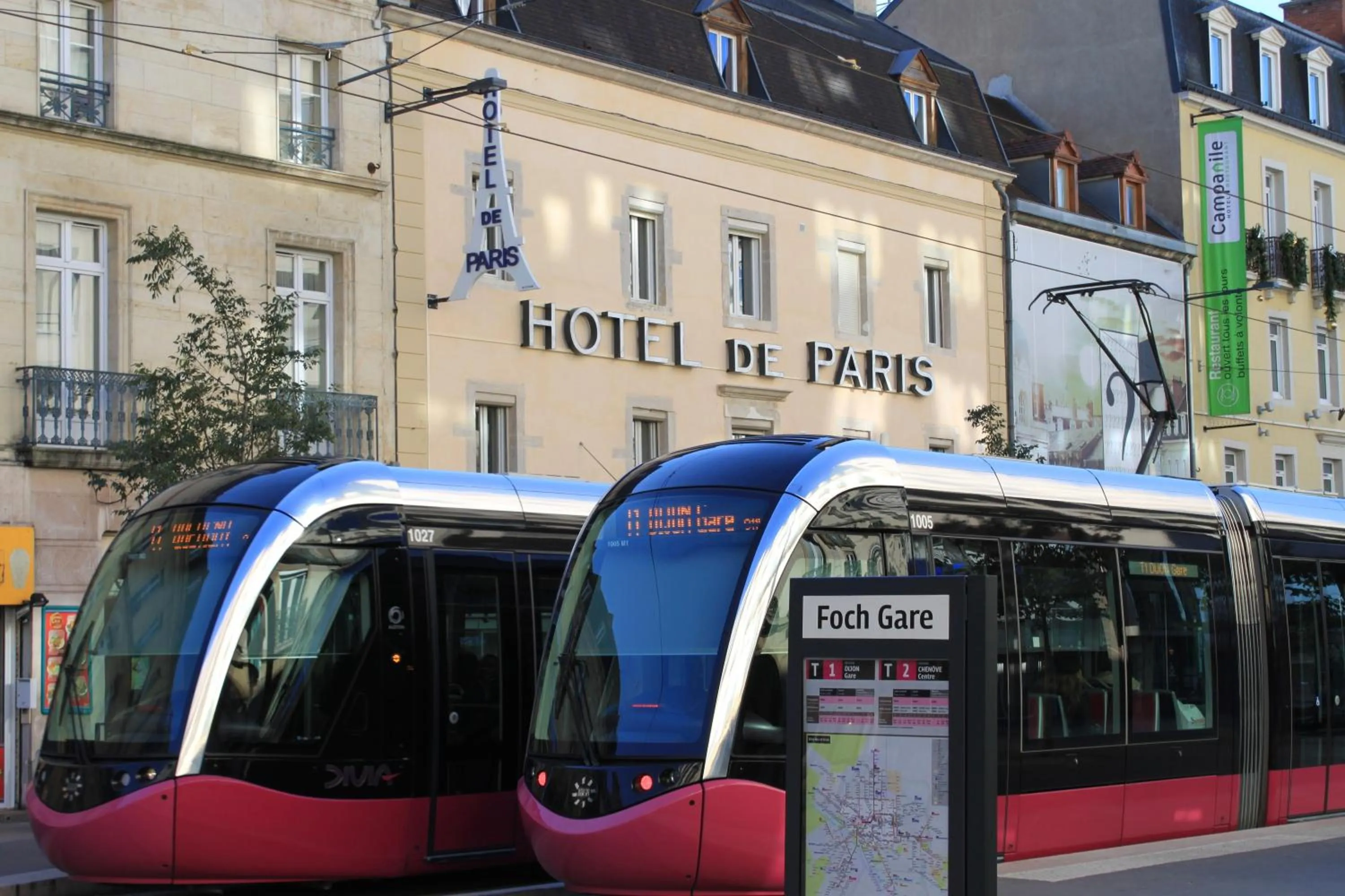 Facade/entrance in Hôtel de Paris - Dijon Centre Gare