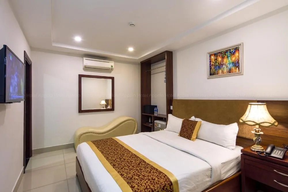 Bed in Apollo Airport Hotel