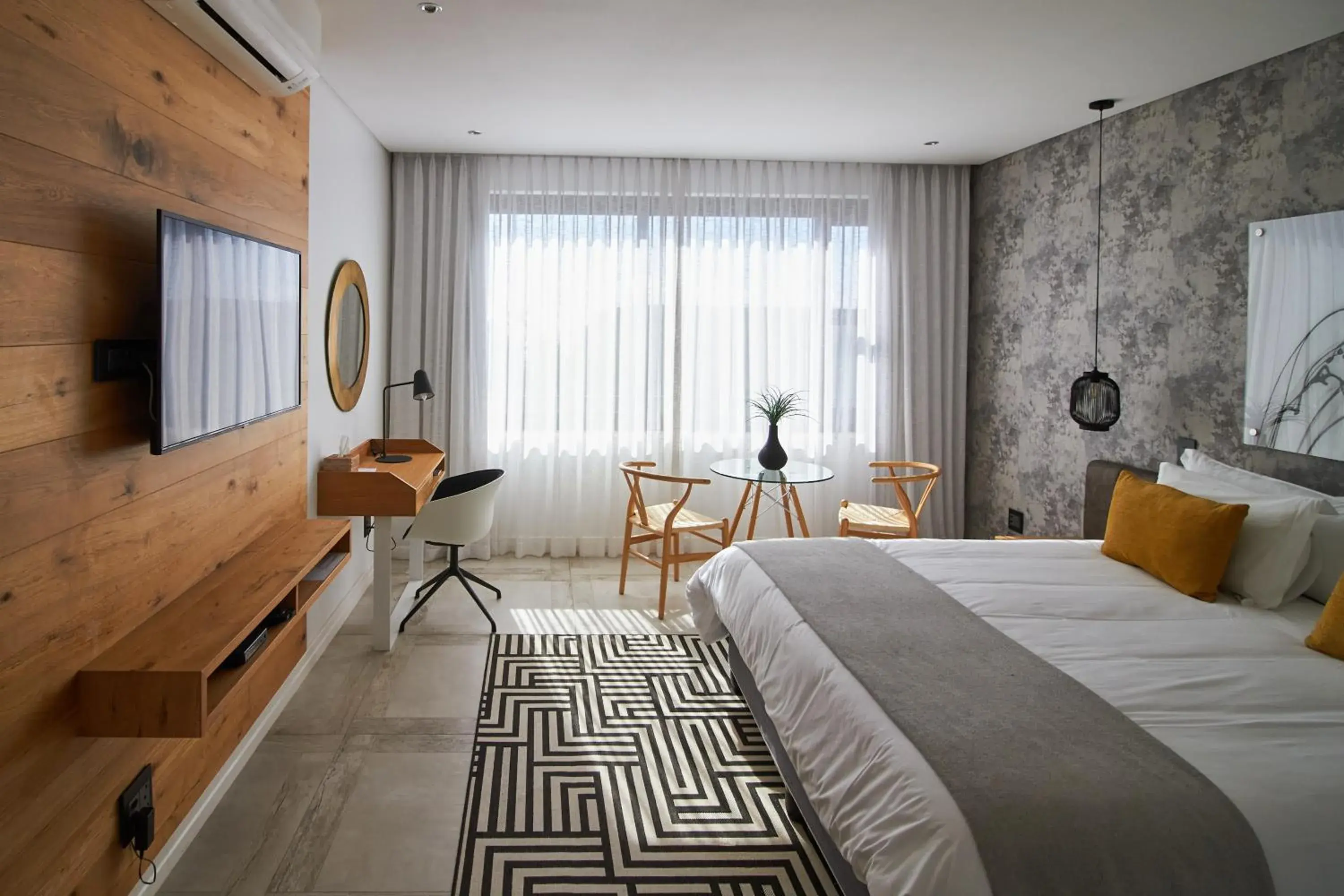 Bed in Central Beach Villas Bed in Central Beach Villas