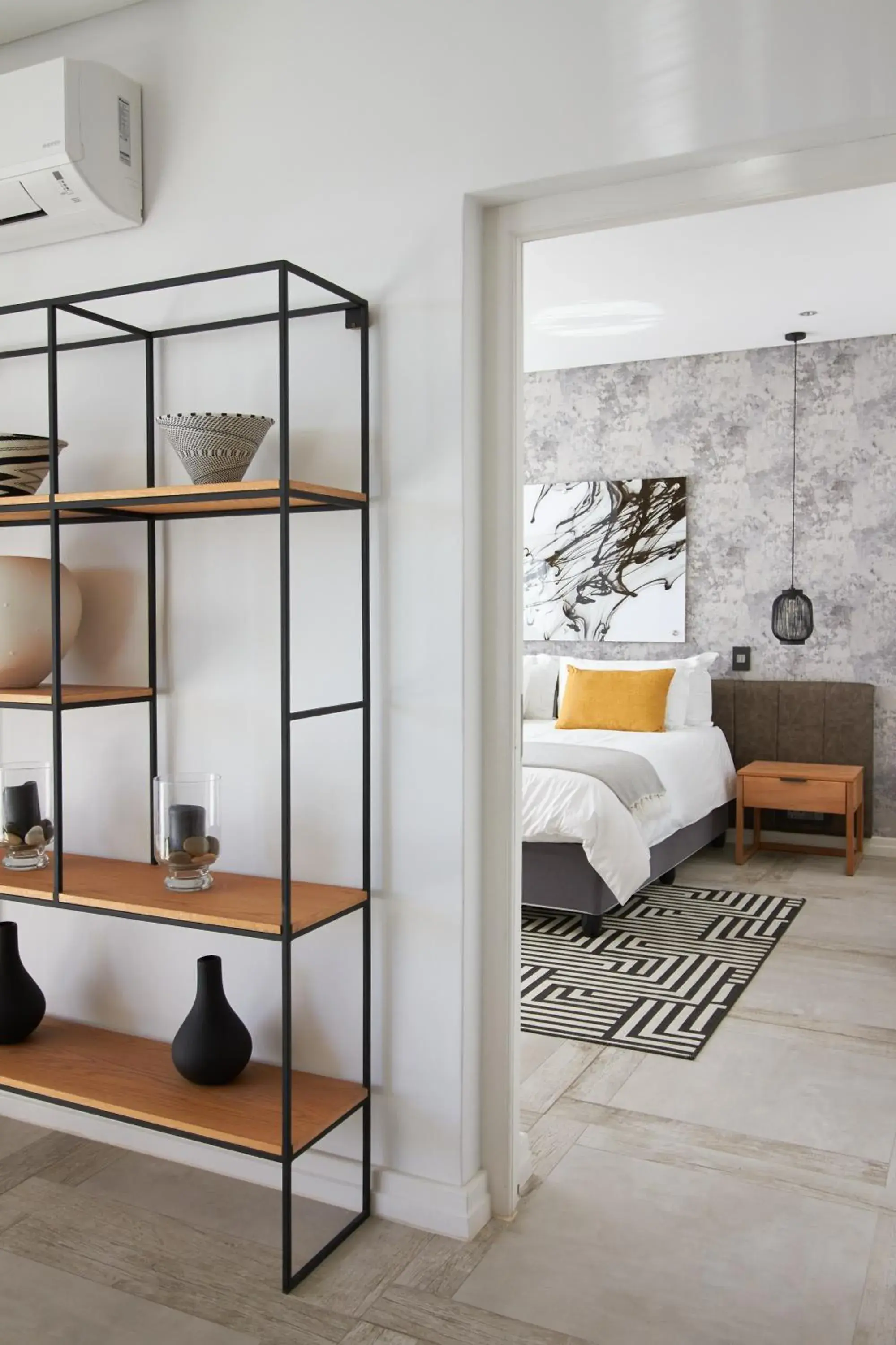 Bed in Central Beach Villas Bed in Central Beach Villas