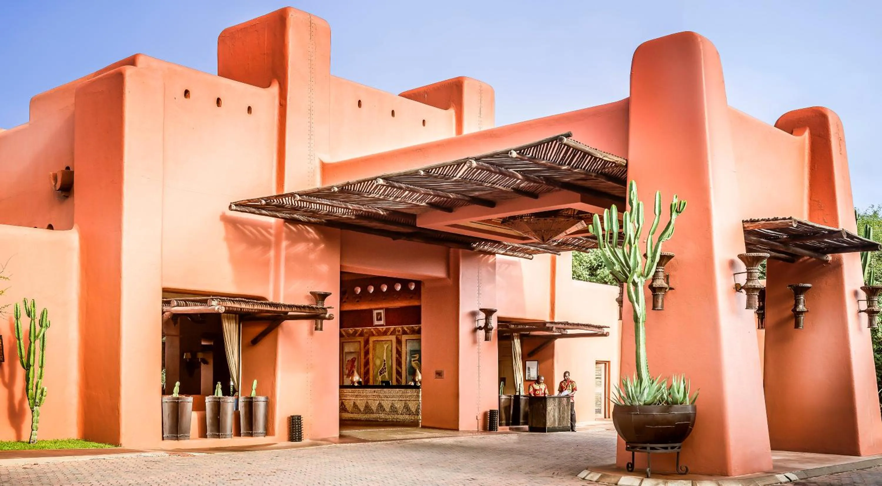 Facade/entrance in Avani Victoria Falls Resort