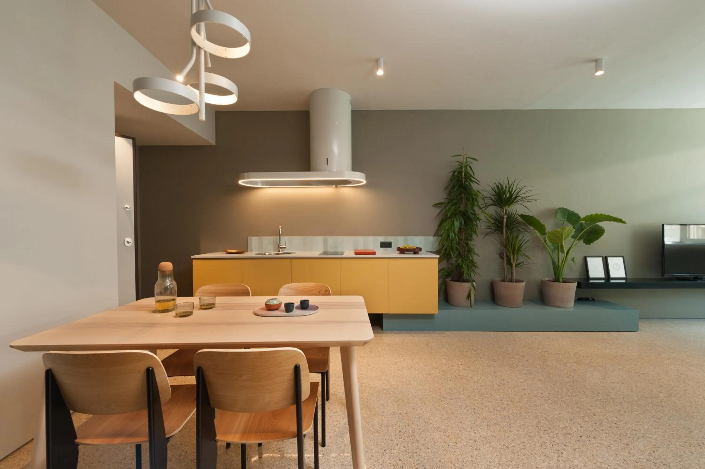 Kitchen or kitchenette in Arcade Project Hi-end Apartments