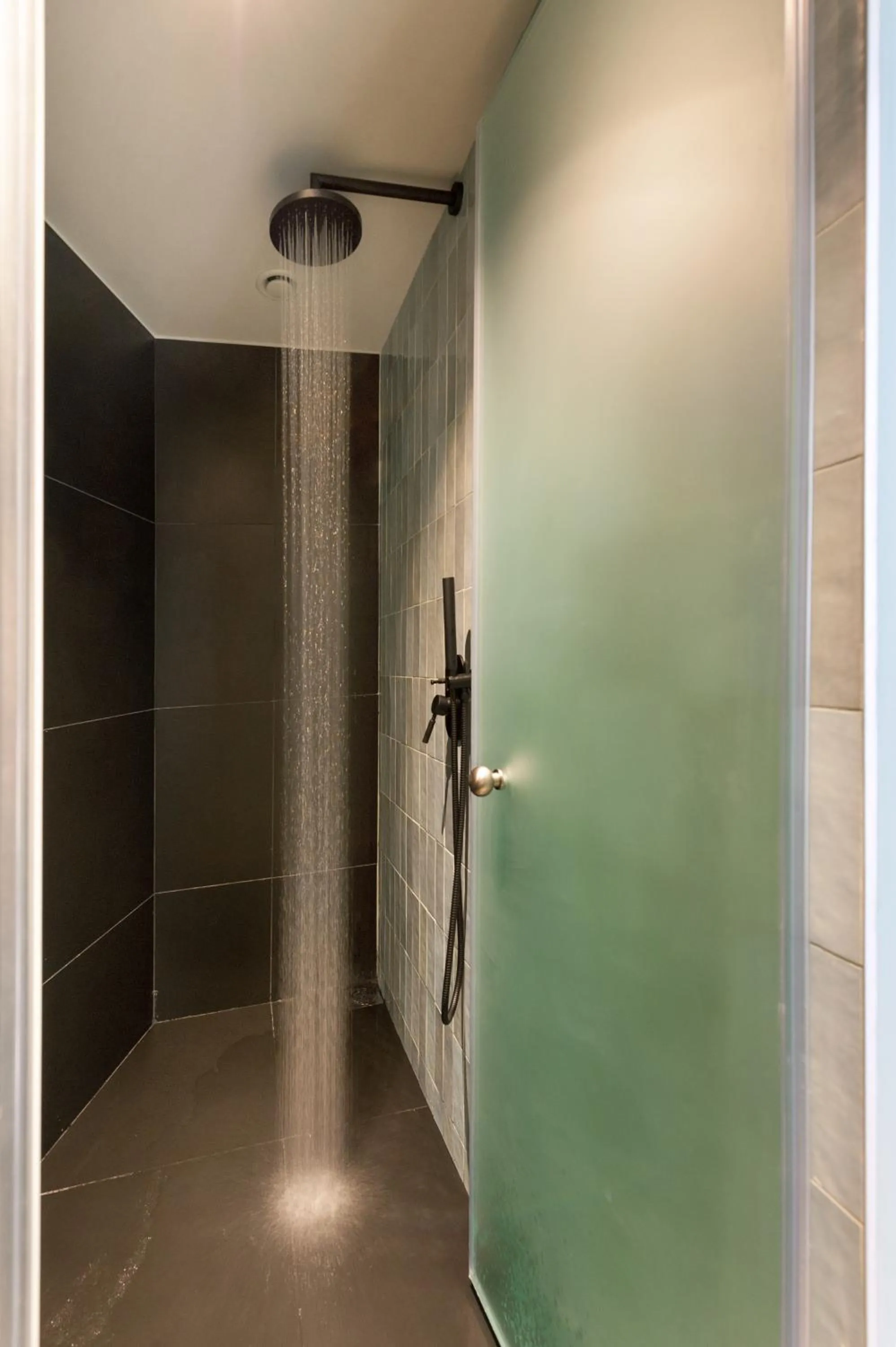 Shower in Arcade Project Hi-end Apartments