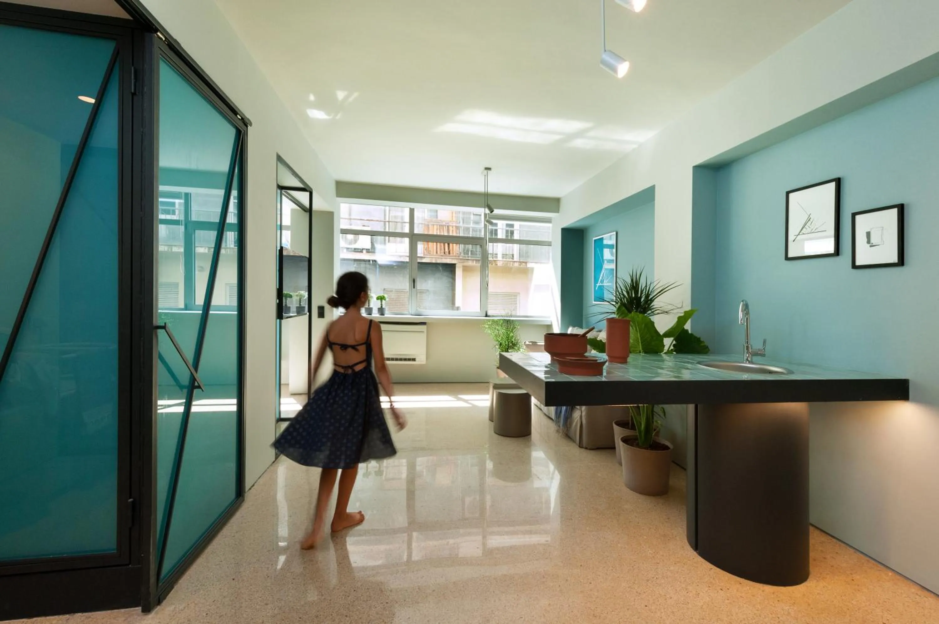 Kitchen or kitchenette in Arcade Project Hi-end Apartments