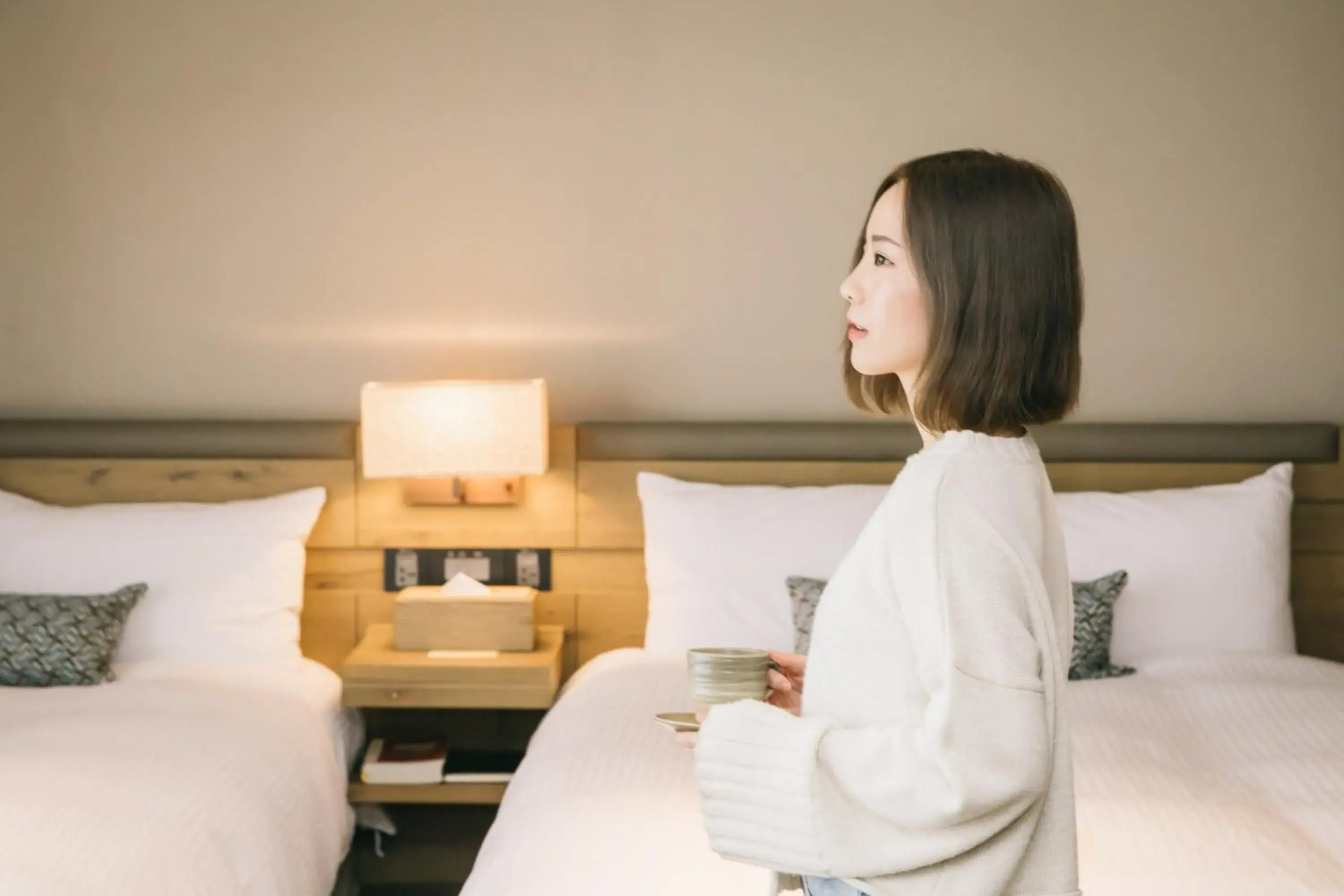 Decorative detail, Bed in Hotel Royal Chihpin Decorative detail, Bed in Hotel Royal Chihpin