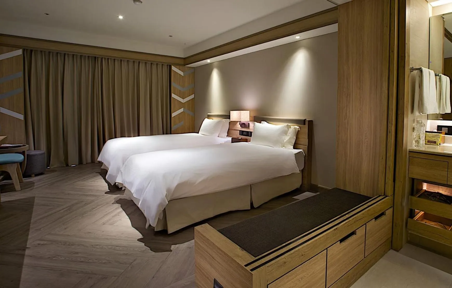 Bed in Hotel Royal Chihpin