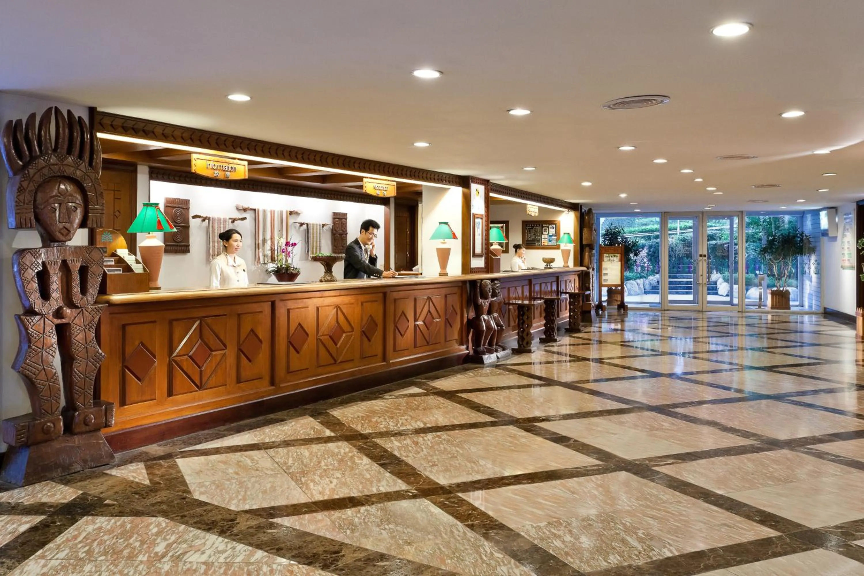 Lobby or reception in Hotel Royal Chihpin
