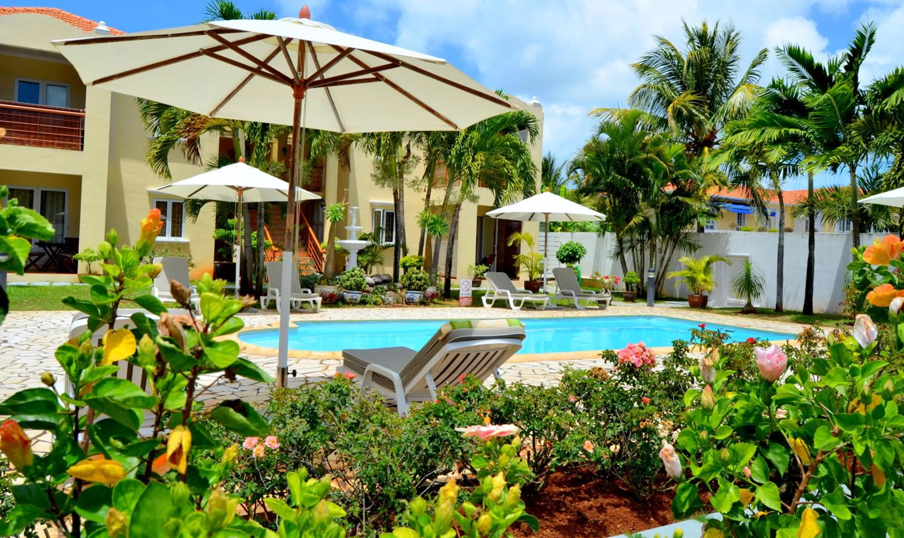 Garden in La Pointe Villas