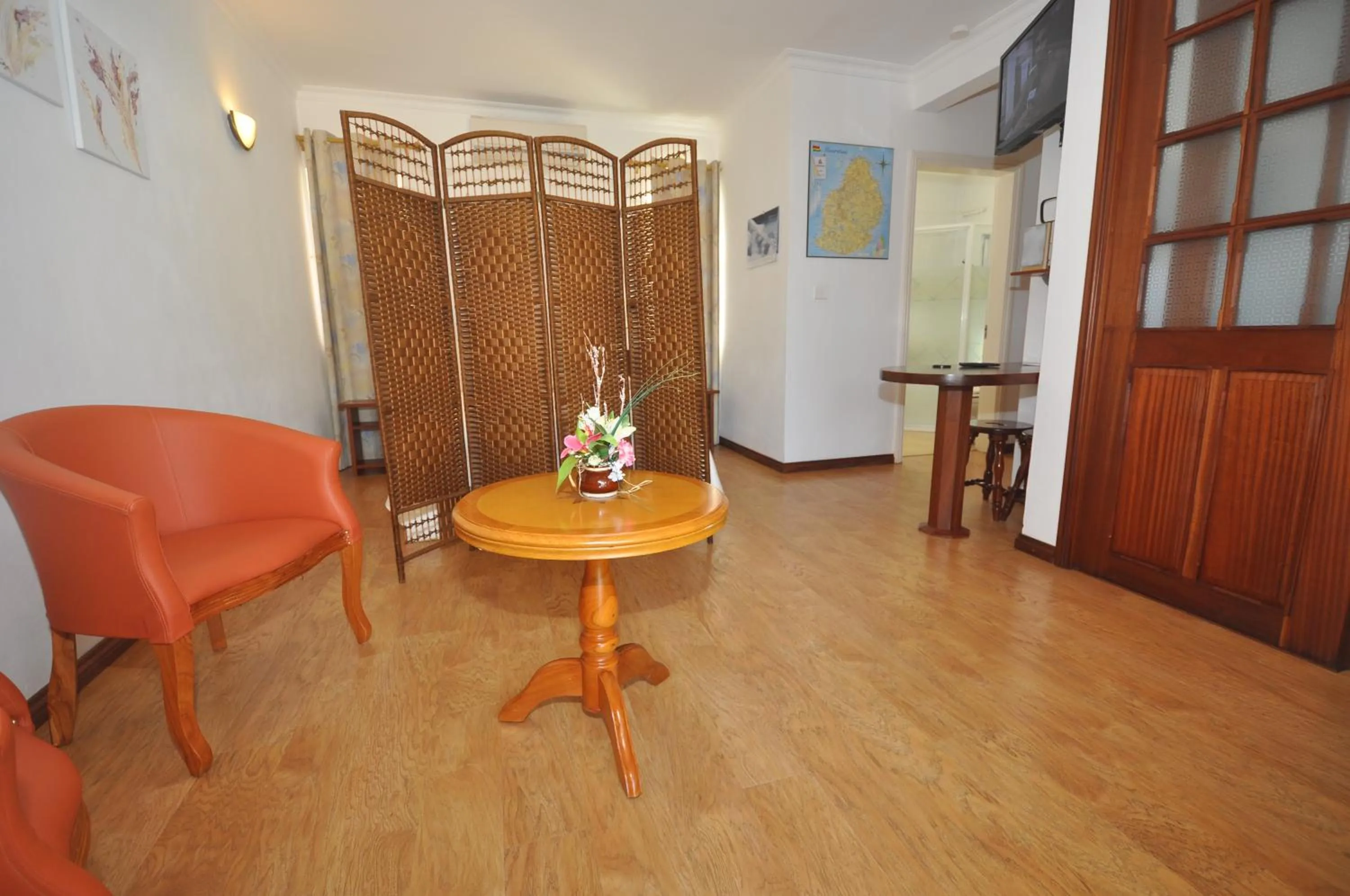 Living room in La Pointe Villas