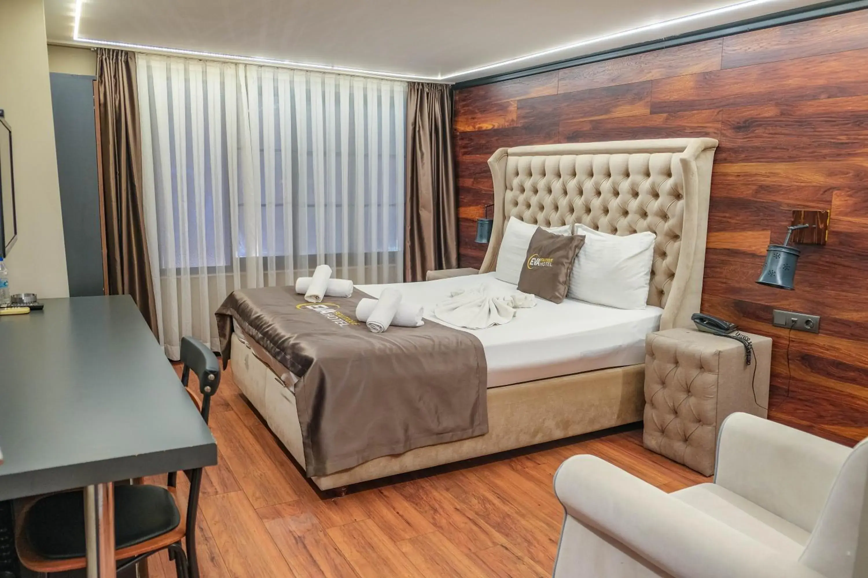 Bed in Eva Boutique Hotel Bed in Eva Boutique Hotel