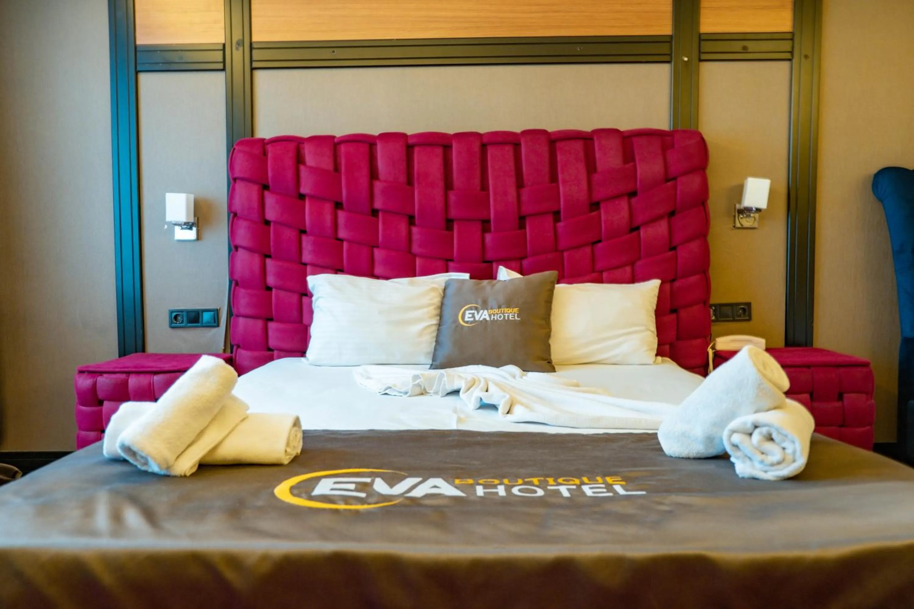 Bed in Eva Hotel