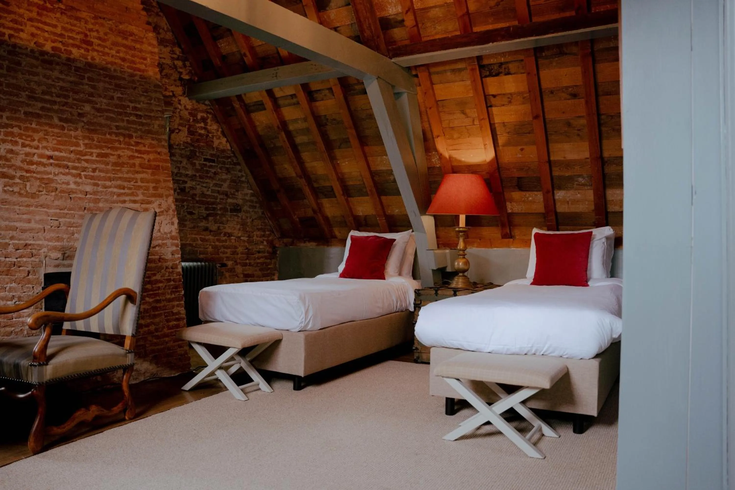 Bed in Hotel Beijers