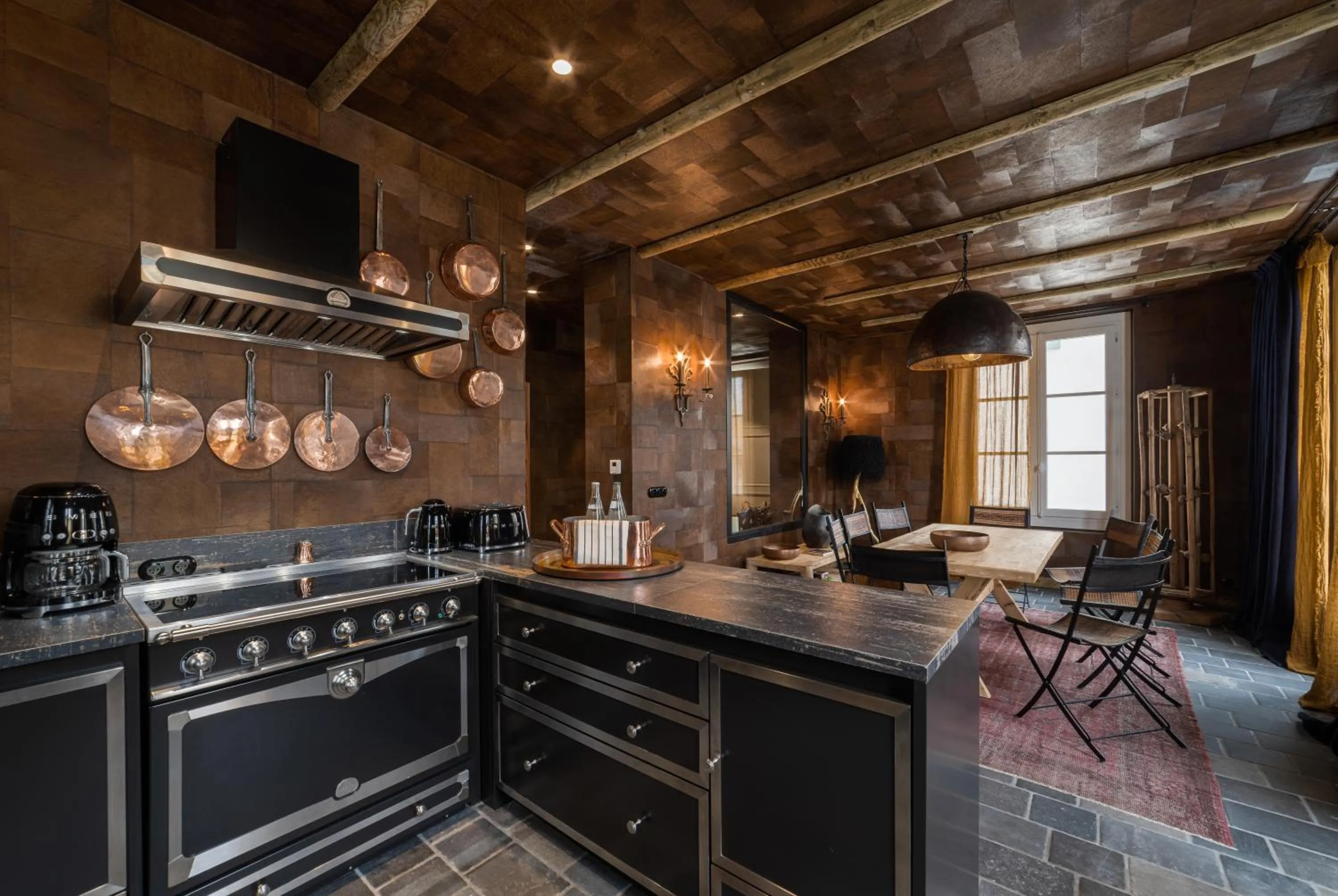 kitchen in Grand Hotel Soleil d'Or