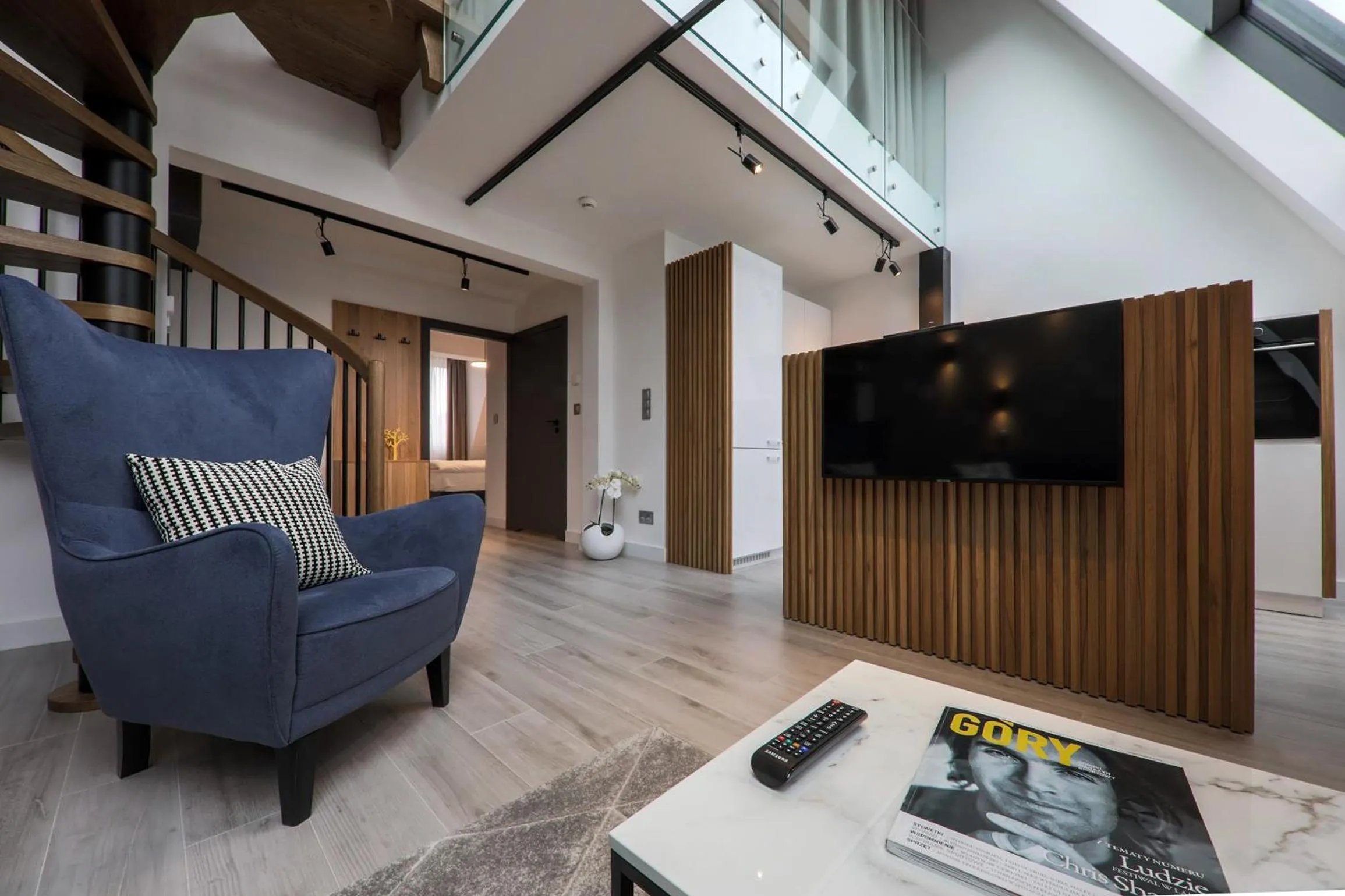 Living room in Odrzańska Residence Old Town