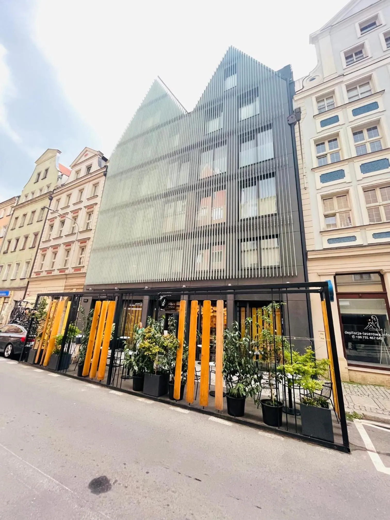 Property building in Odrzańska Residence Old Town